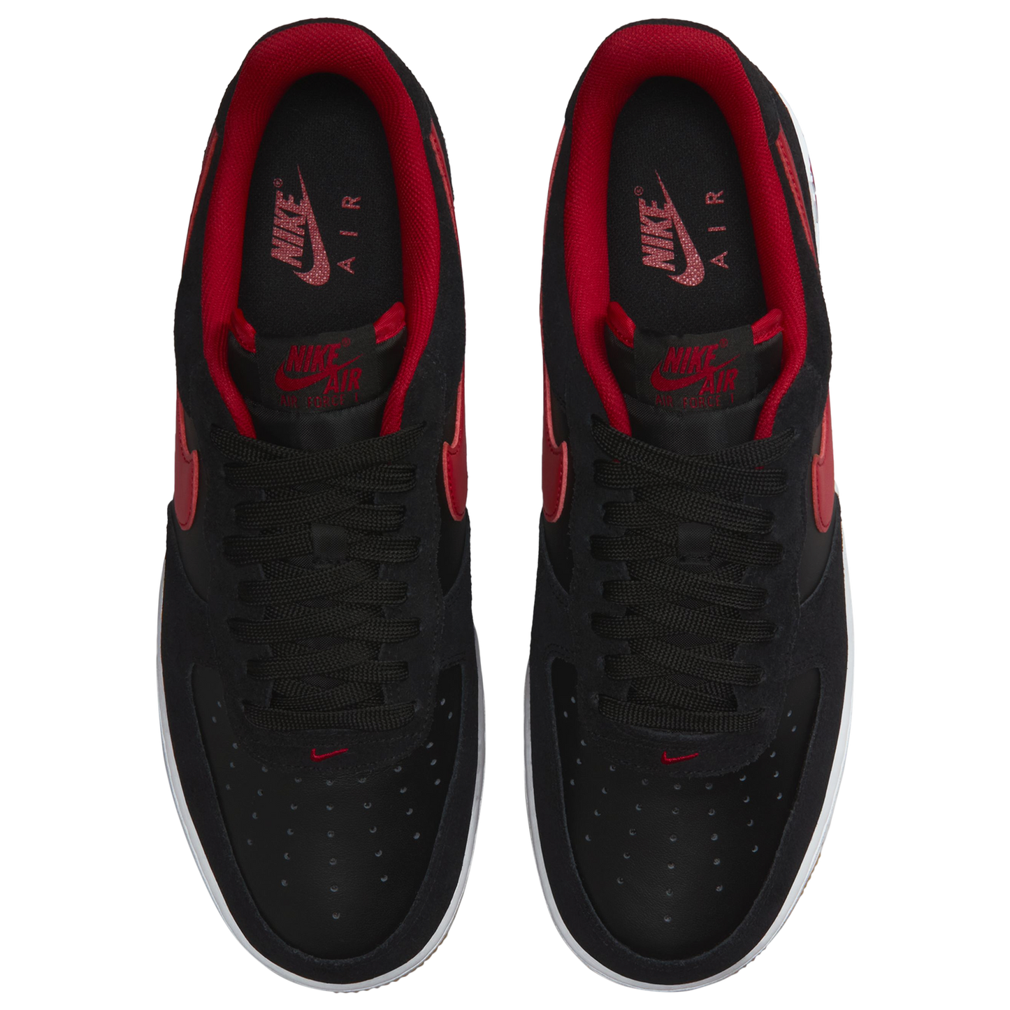 Nike AF1 '07 LV8 1 - Men's - Black/Varsity Red/White
