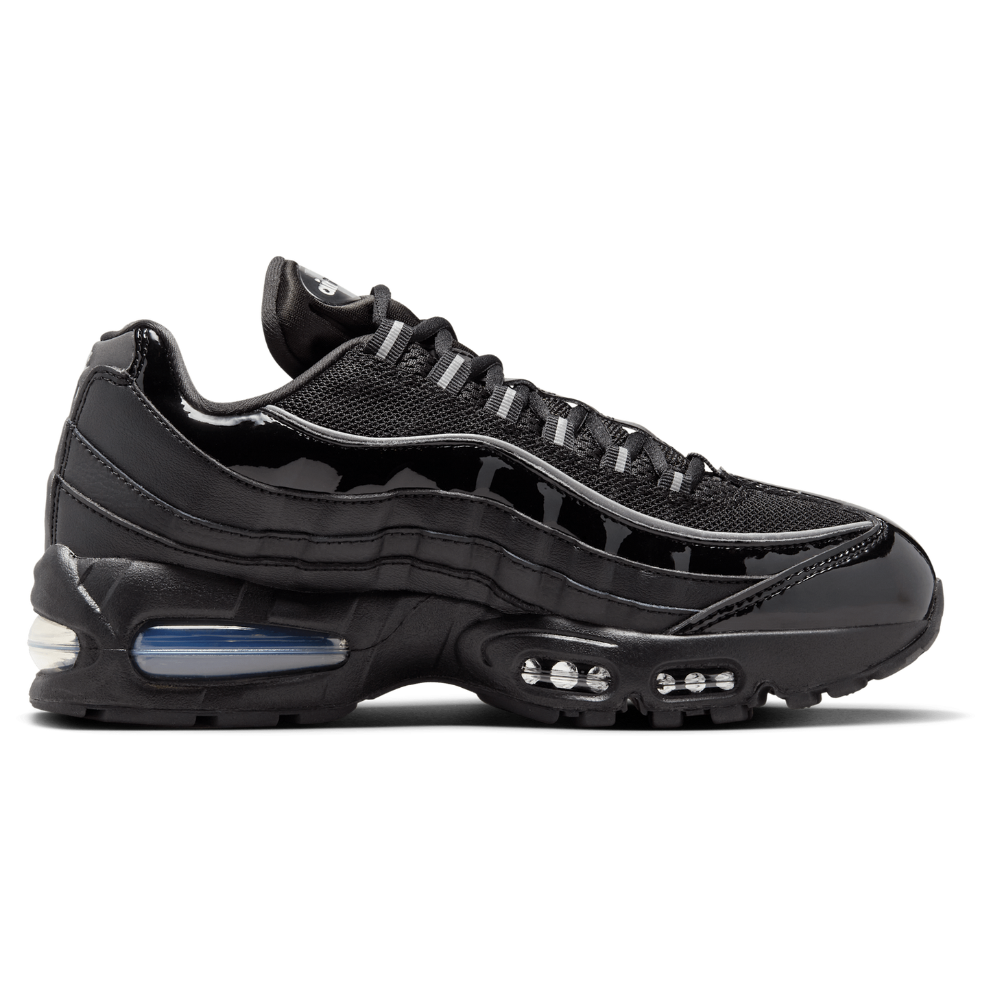 Nike Air Max 95 Big Bubble - Women's - Black/Mtlc Silver/Reflect Silver