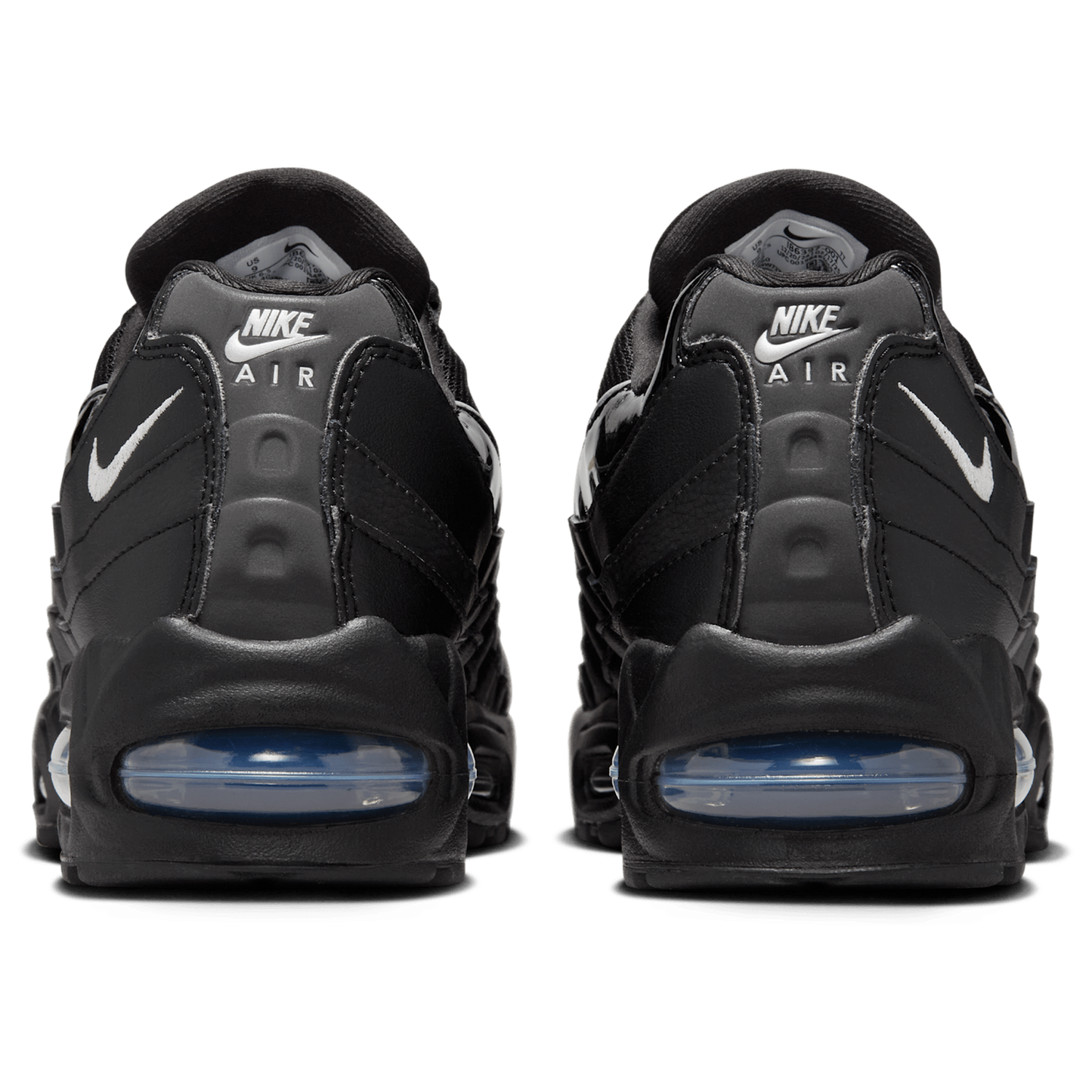 Nike Air Max 95 Big Bubble - Women's - Black/Mtlc Silver/Reflect Silver