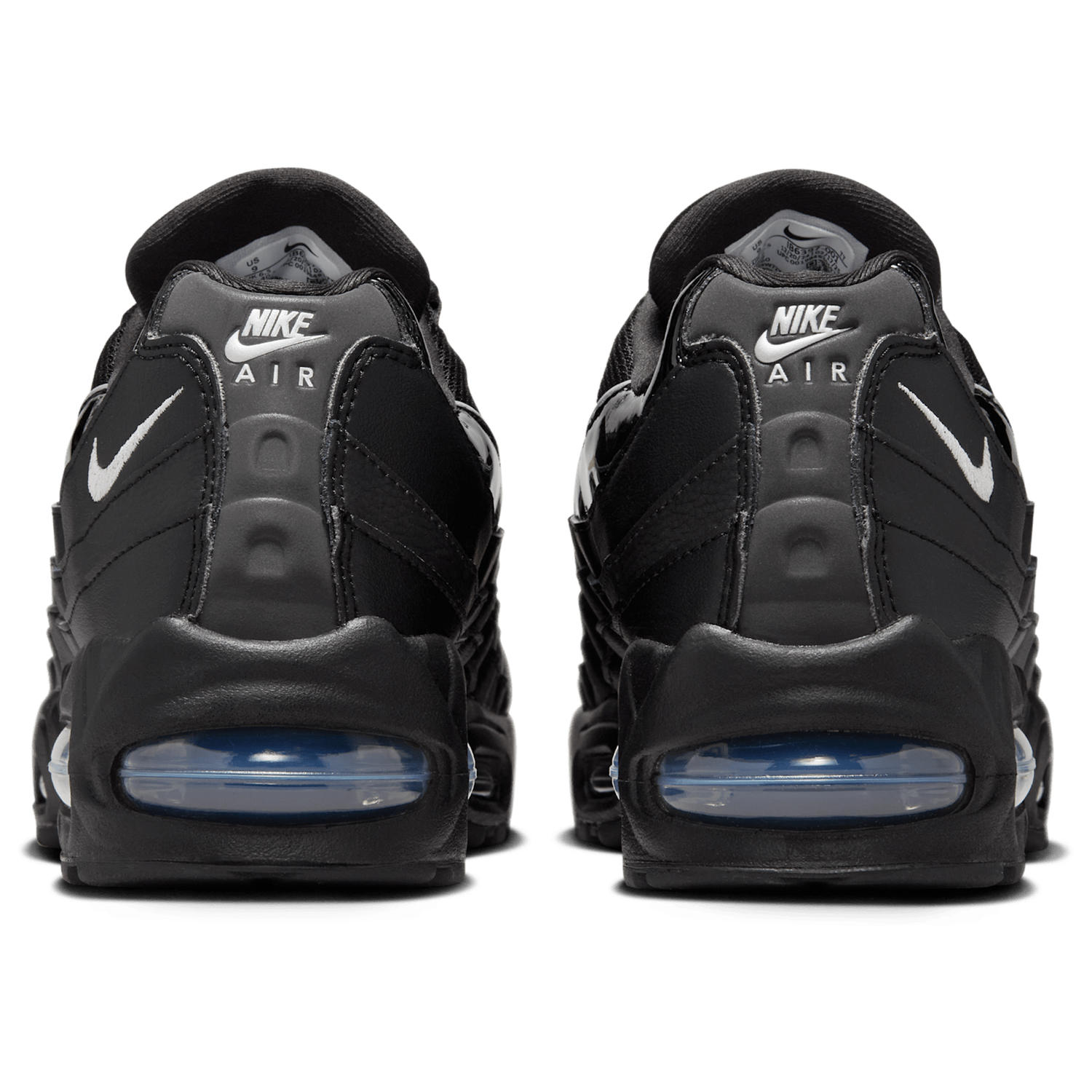Nike Air Max 95 Big Bubble - Women's - Black/Mtlc Silver/Reflect Silver