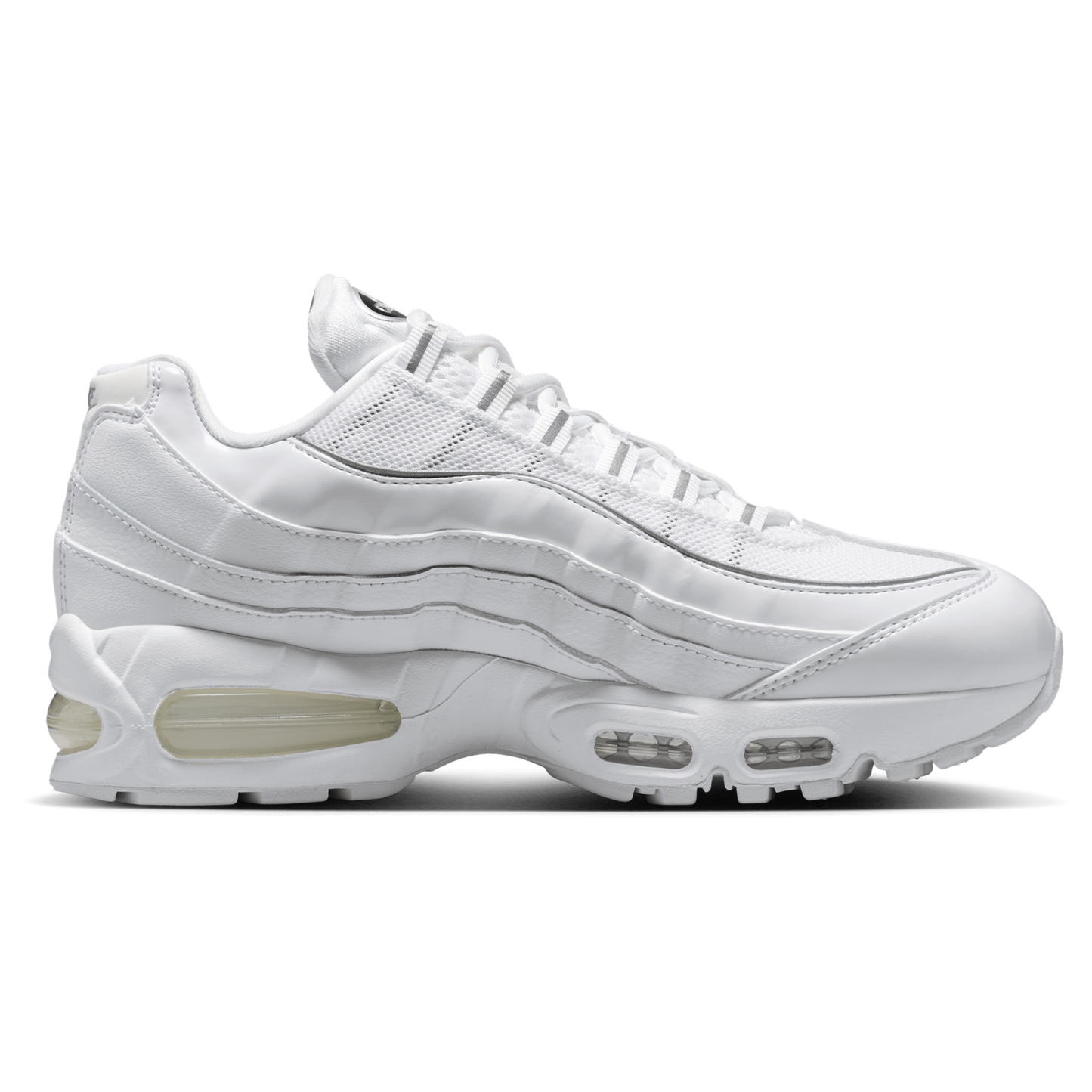 Nike Air Max 95 Big Bubble - Women's - White/Mtlc Silver/Black