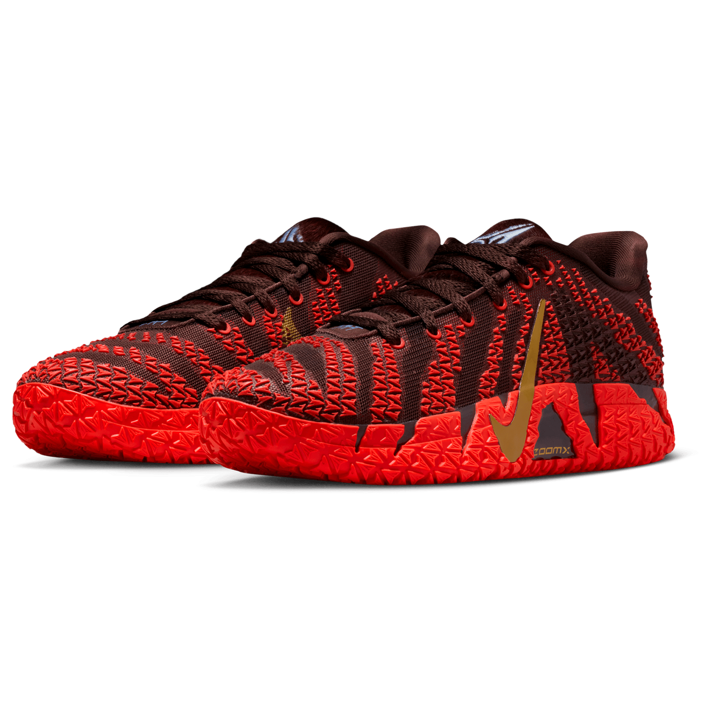 Nike Ja 3 CNY - Men's - Light Chocolate/Metallic Gold/Silt Red