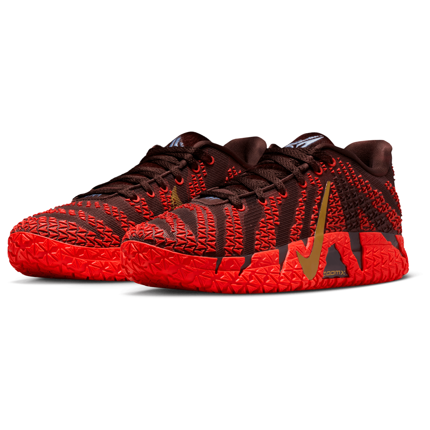Nike Ja 3 CNY - Men's - Light Chocolate/Metallic Gold/Silt Red