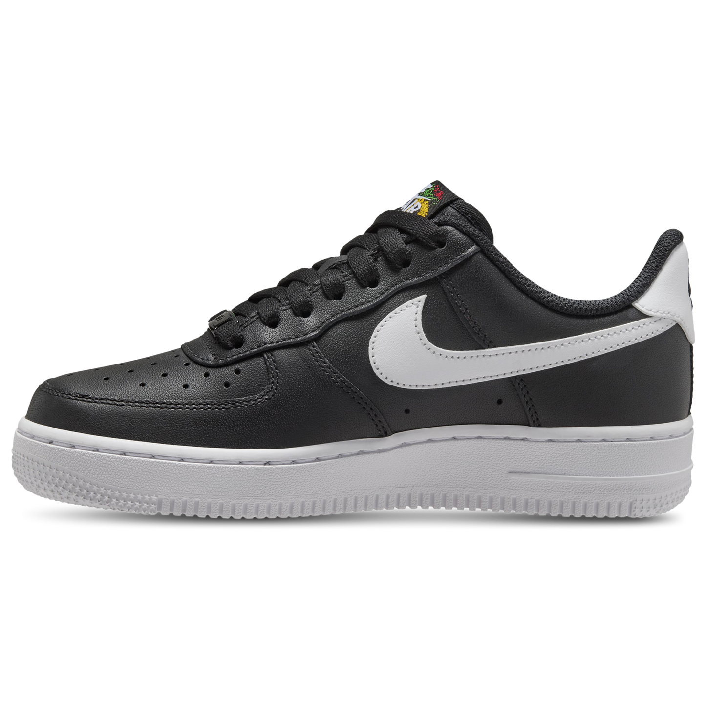 Nike Air Force 1 07 Prem - Women's - Black/Metallic Gold/White