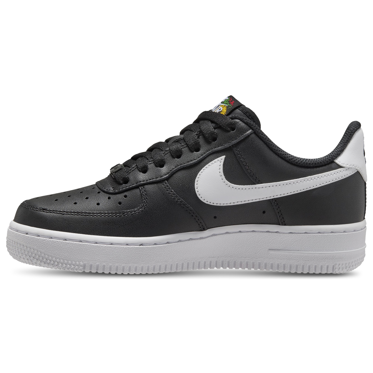 Nike Air Force 1 07 Prem - Women's - Black/Metallic Gold/White