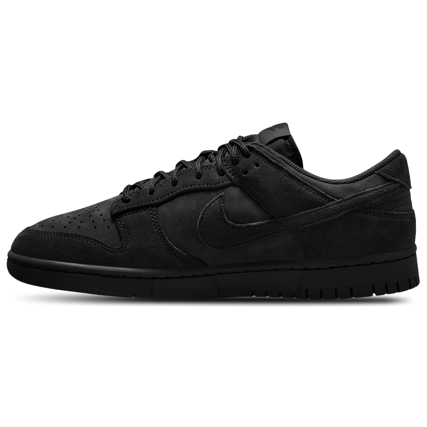 Nike Dunk Low Retro Se Nubuck - Men's - Black/Black/Black