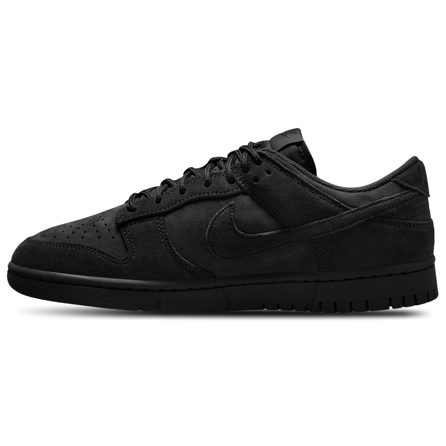Nike Dunk Low Retro Se Nubuck - Men's - Black/Black/Black