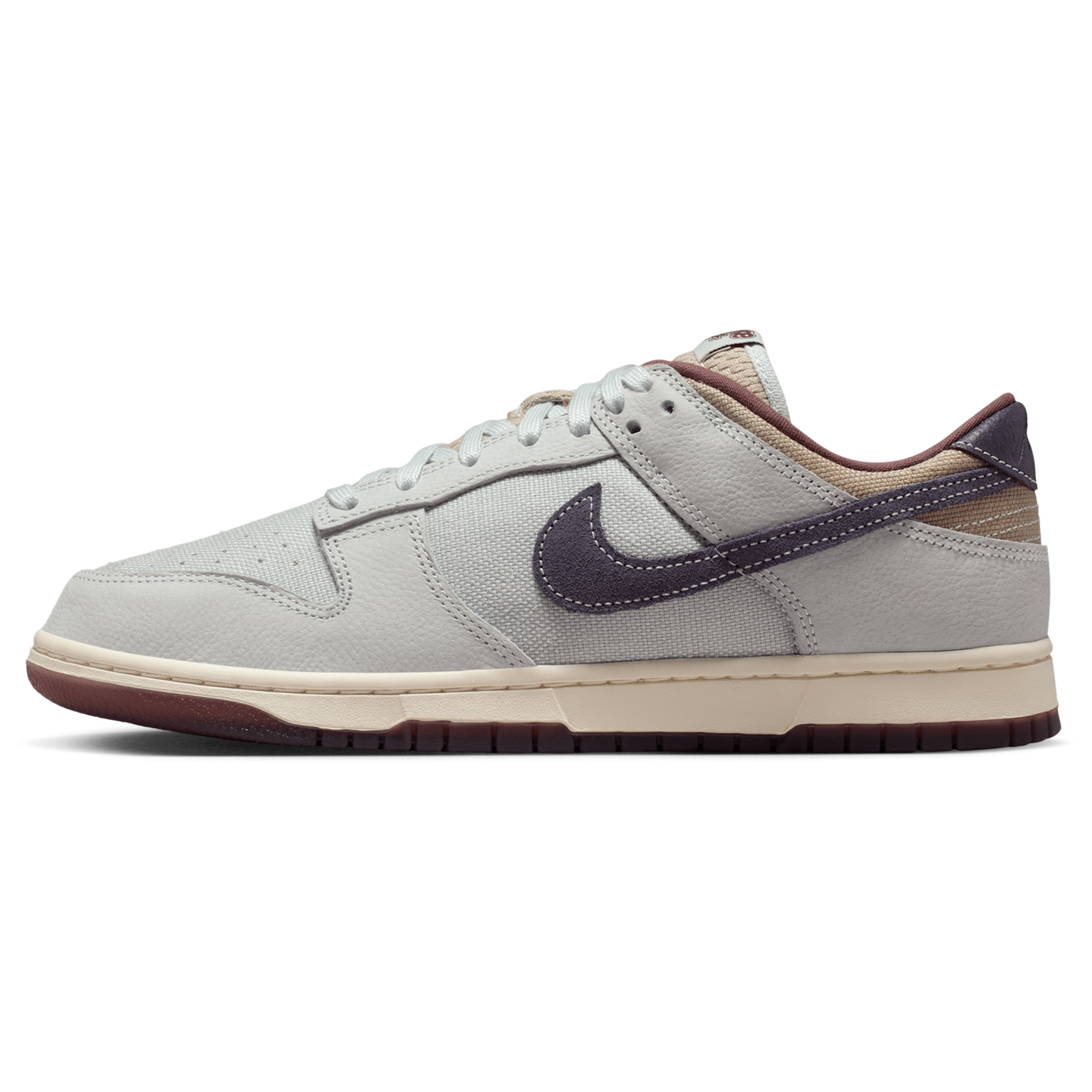 Nike Dunk Low Retro SE - Men's - Off White/Dark Raisin/Spruce Aura