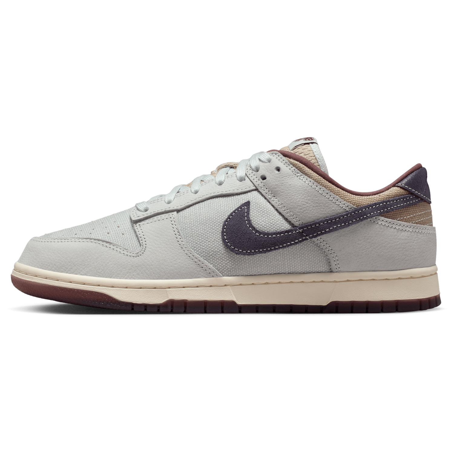 Nike Dunk Low Retro SE - Men's - Off White/Dark Raisin/Spruce Aura