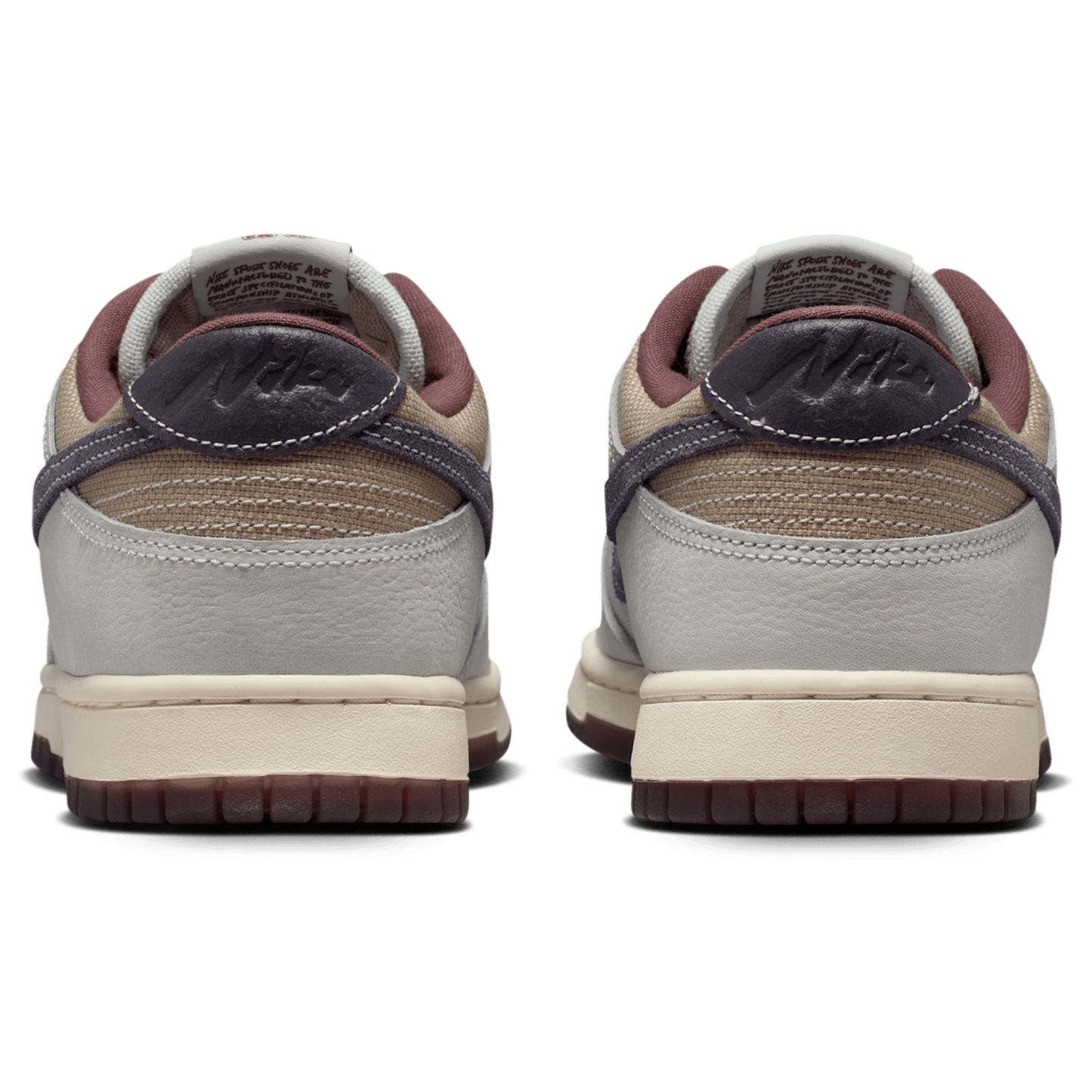 Nike Dunk Low Retro SE - Men's - Off White/Dark Raisin/Spruce Aura