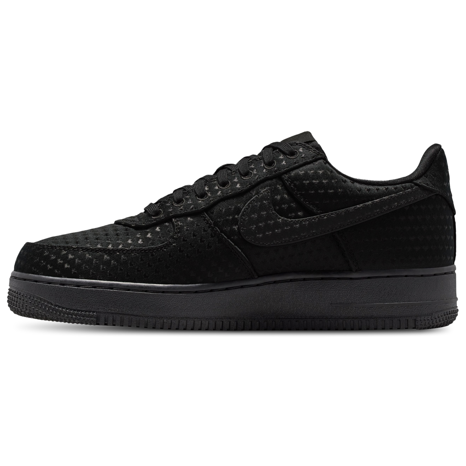 Nike Air Force 1 Low LV8 - Men's - Black/Black/University Red