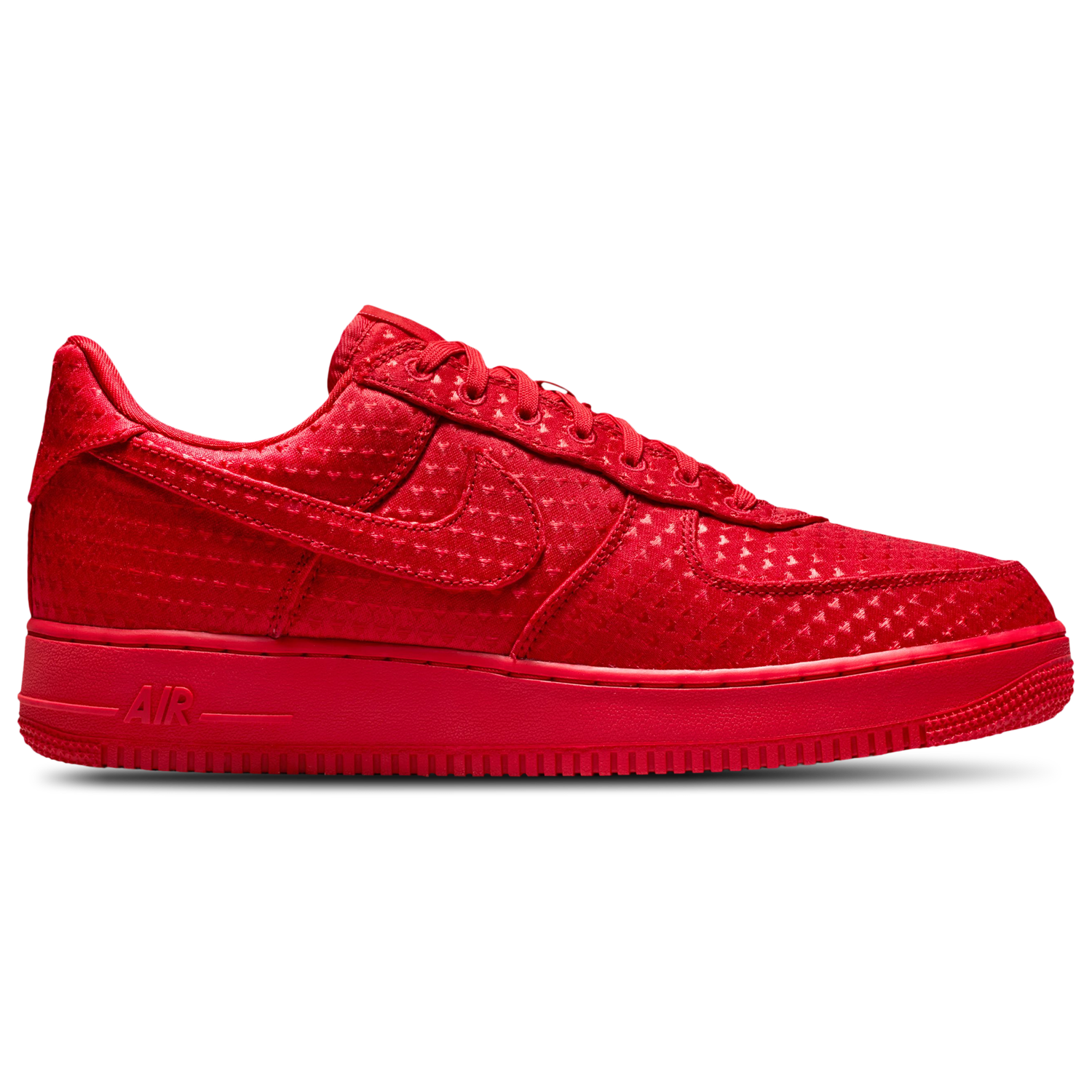 Nike Air Force 1 Low LV8 - Men's - Black/University Red/University Red
