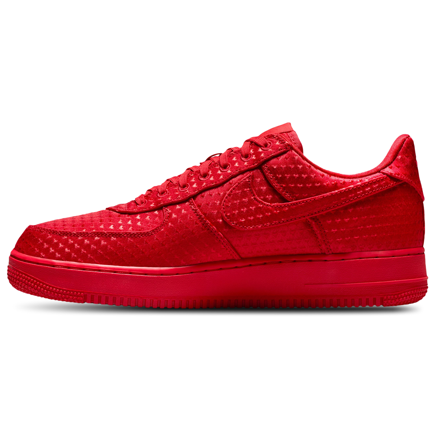 Nike Air Force 1 Low LV8 - Men's - Black/University Red/University Red