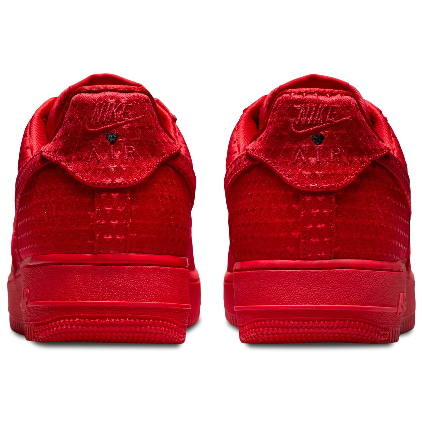 Nike Air Force 1 Low LV8 - Men's - Black/University Red/University Red