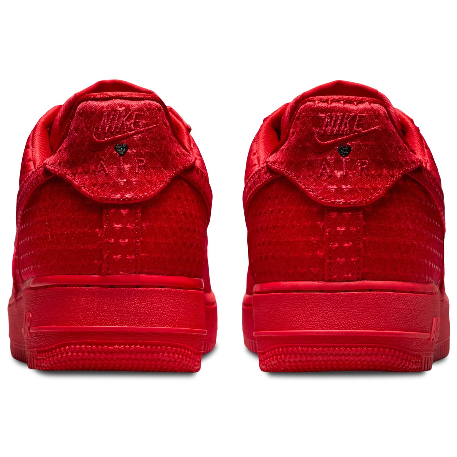 Nike Air Force 1 Low LV8 - Men's - Black/University Red/University Red