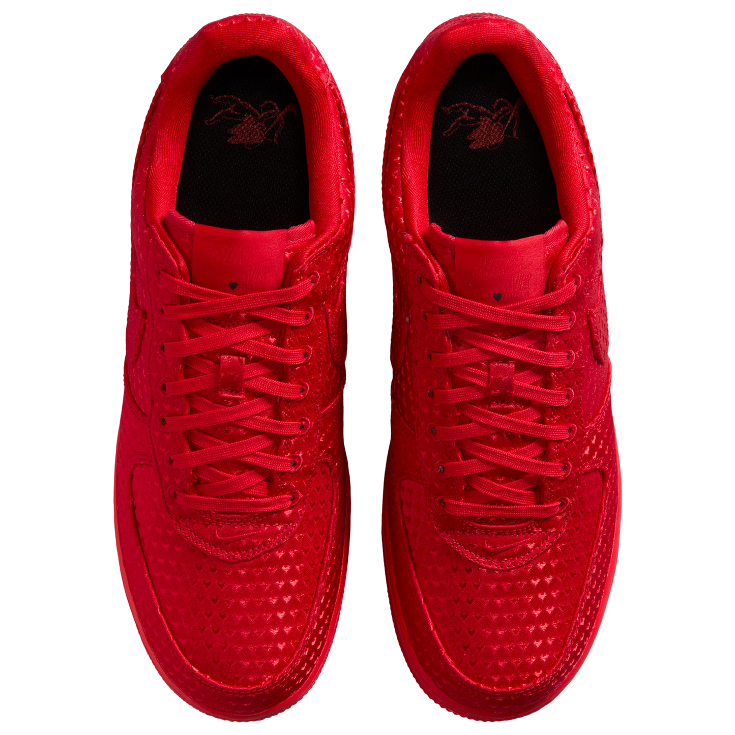 Nike Air Force 1 Low LV8 - Men's - Black/University Red/University Red