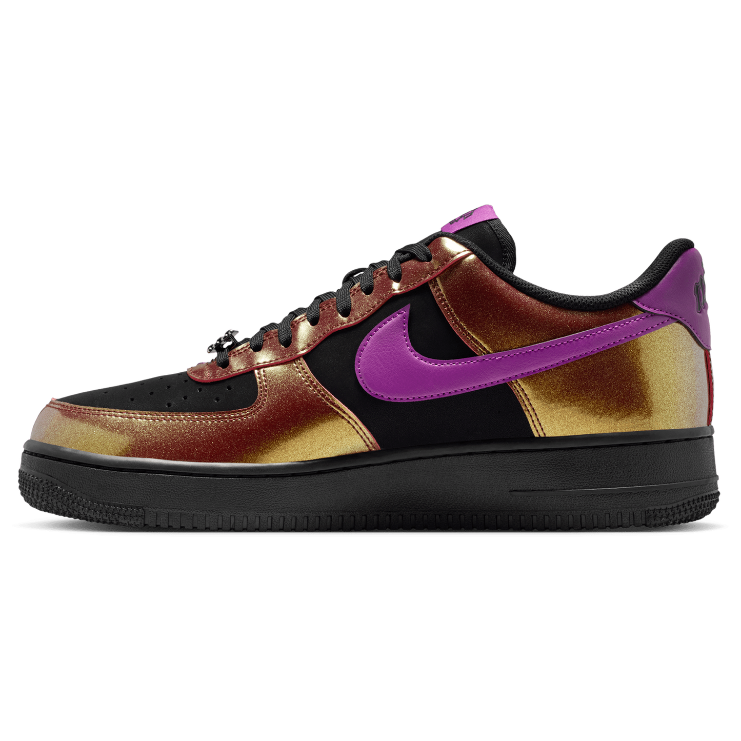 Nike Air Force 1 '07 LV8 - Men's - Gold/Black/Bold Berry