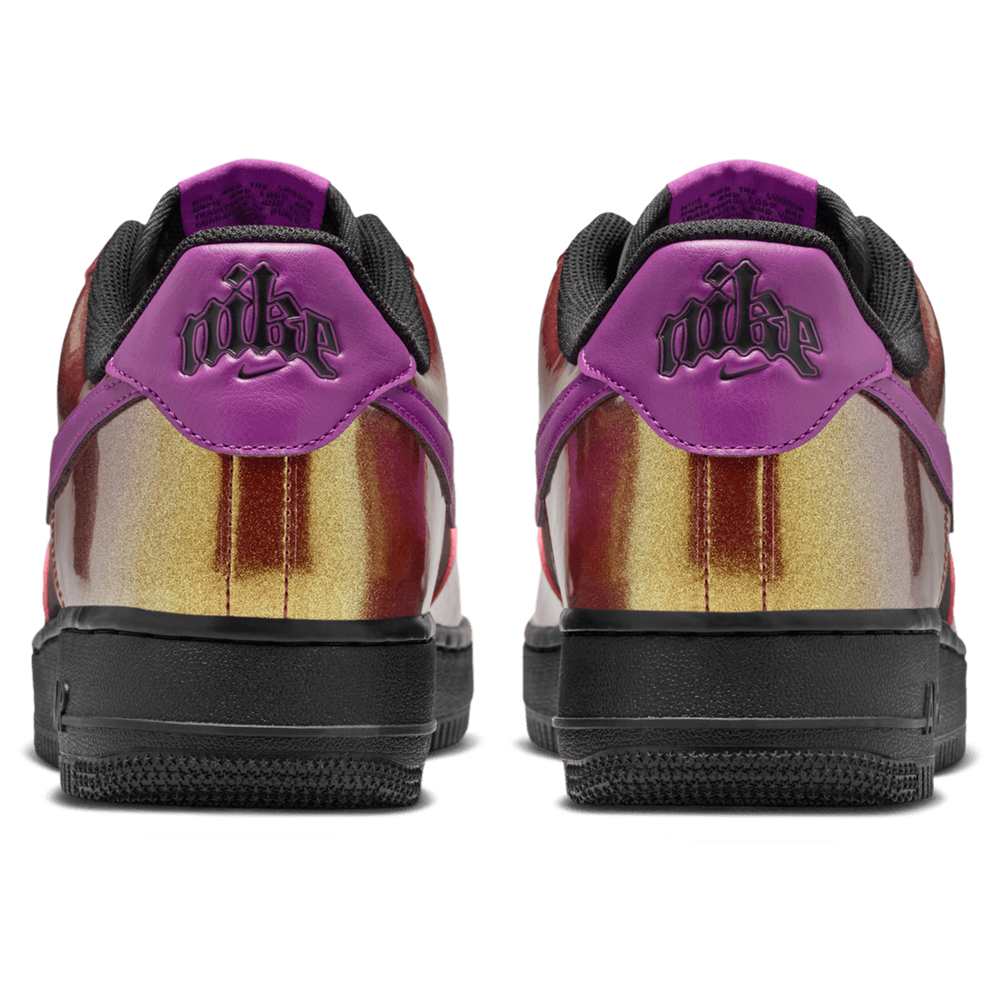 Nike Air Force 1 '07 LV8 - Men's - Gold/Black/Bold Berry