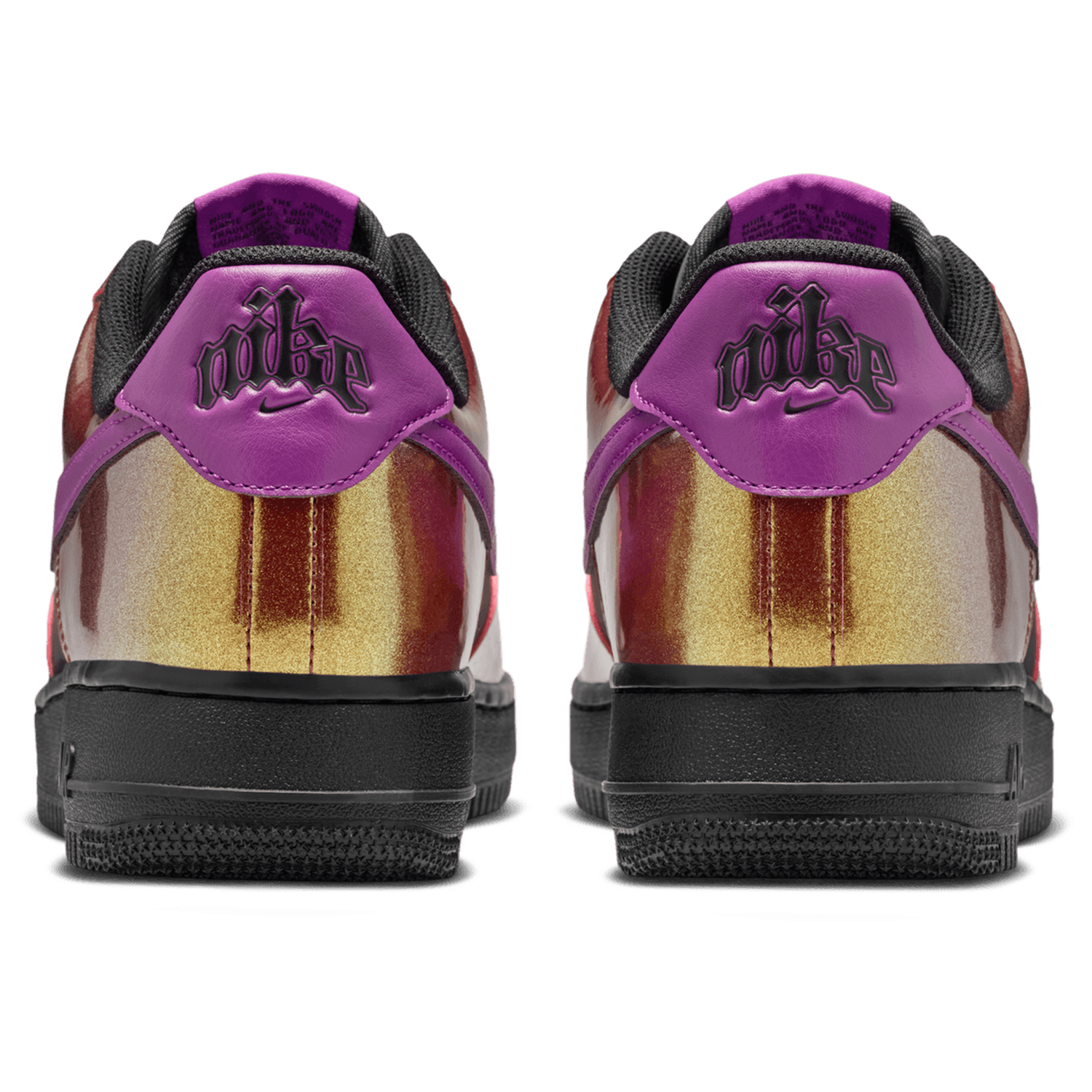 Nike Air Force 1 '07 LV8 - Men's - Gold/Black/Bold Berry
