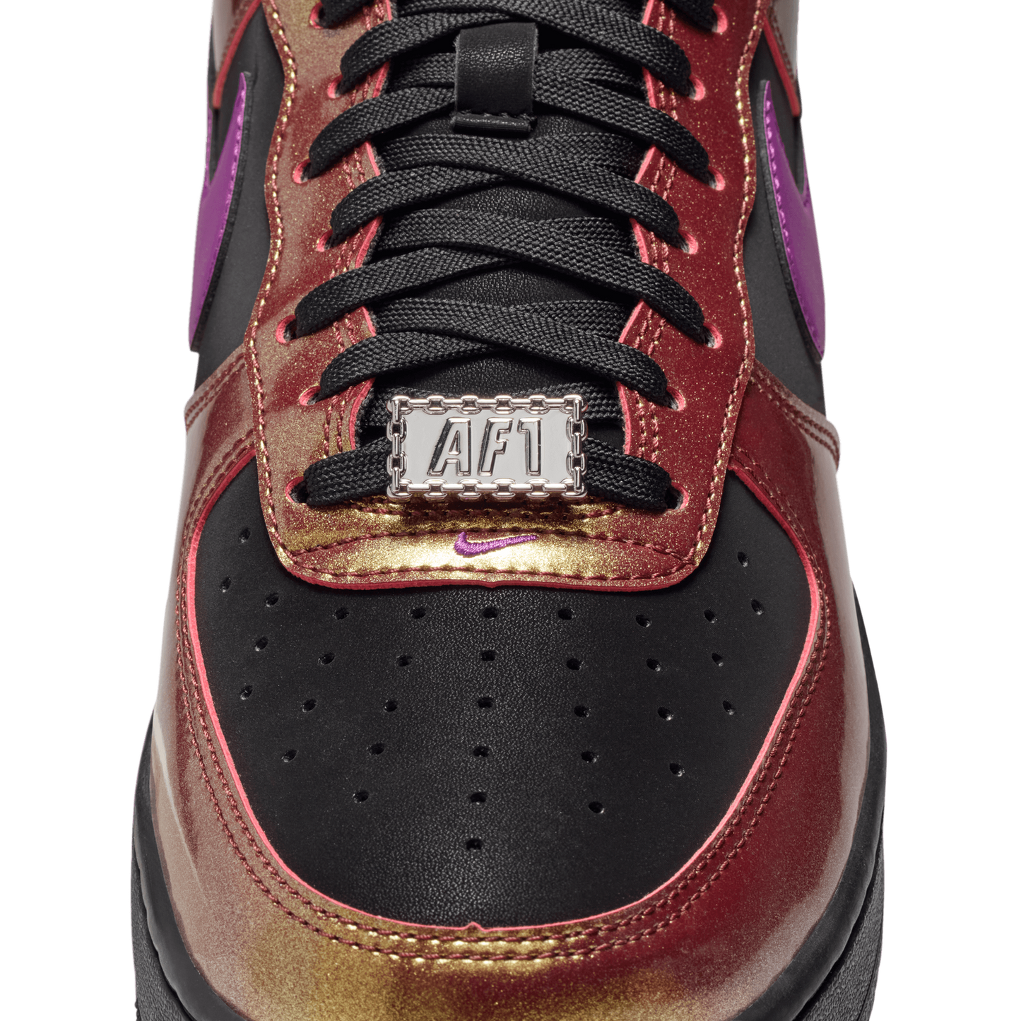 Nike Air Force 1 '07 LV8 - Men's - Gold/Black/Bold Berry