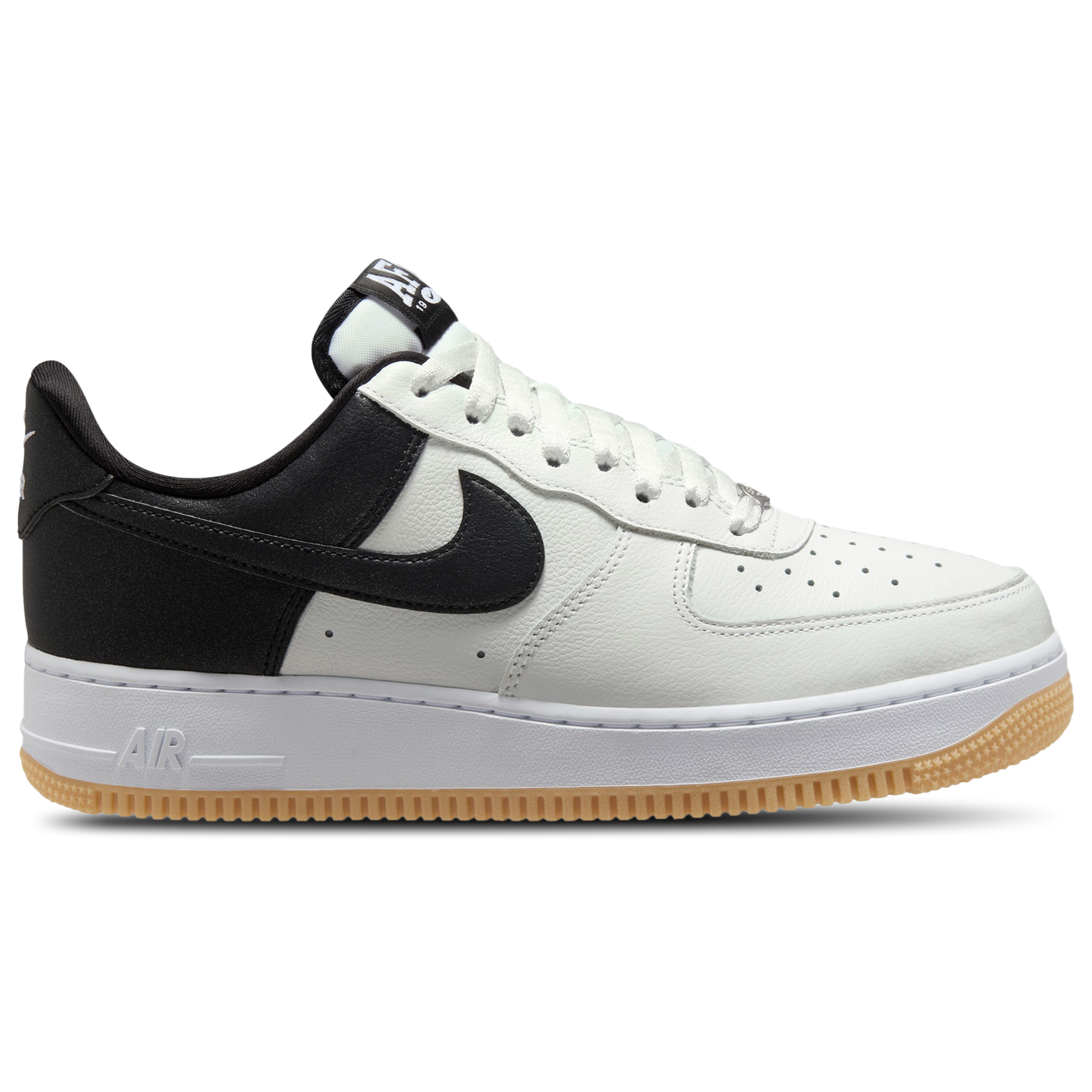 Nike Air Force 1 '07 LV8 - Men's - Summit White/Black/Metallic Silver