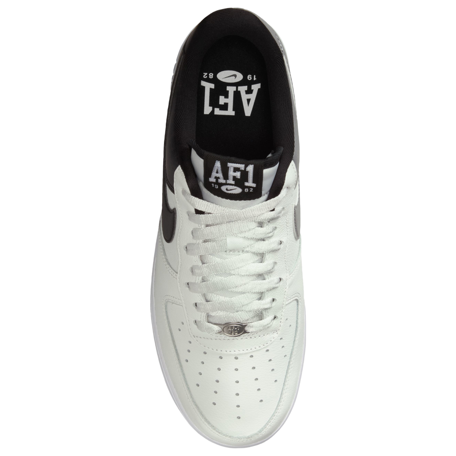 Nike Air Force 1 '07 LV8 - Men's - Summit White/Black/Metallic Silver