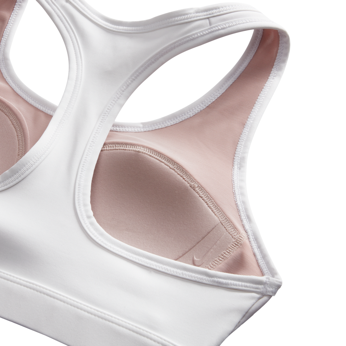 Jordan Sport Jumpman Bra - Women's - White/Stone Mauve/Black