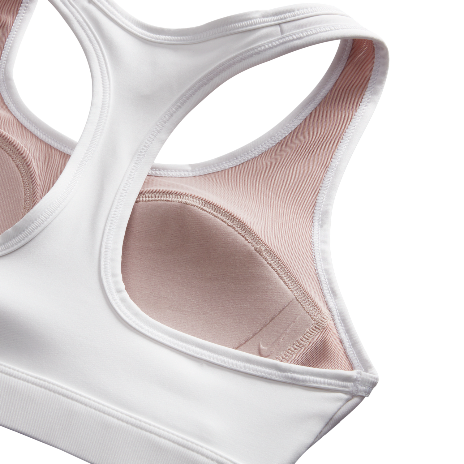 Jordan Sport Jumpman Bra - Women's - White/Stone Mauve/Black
