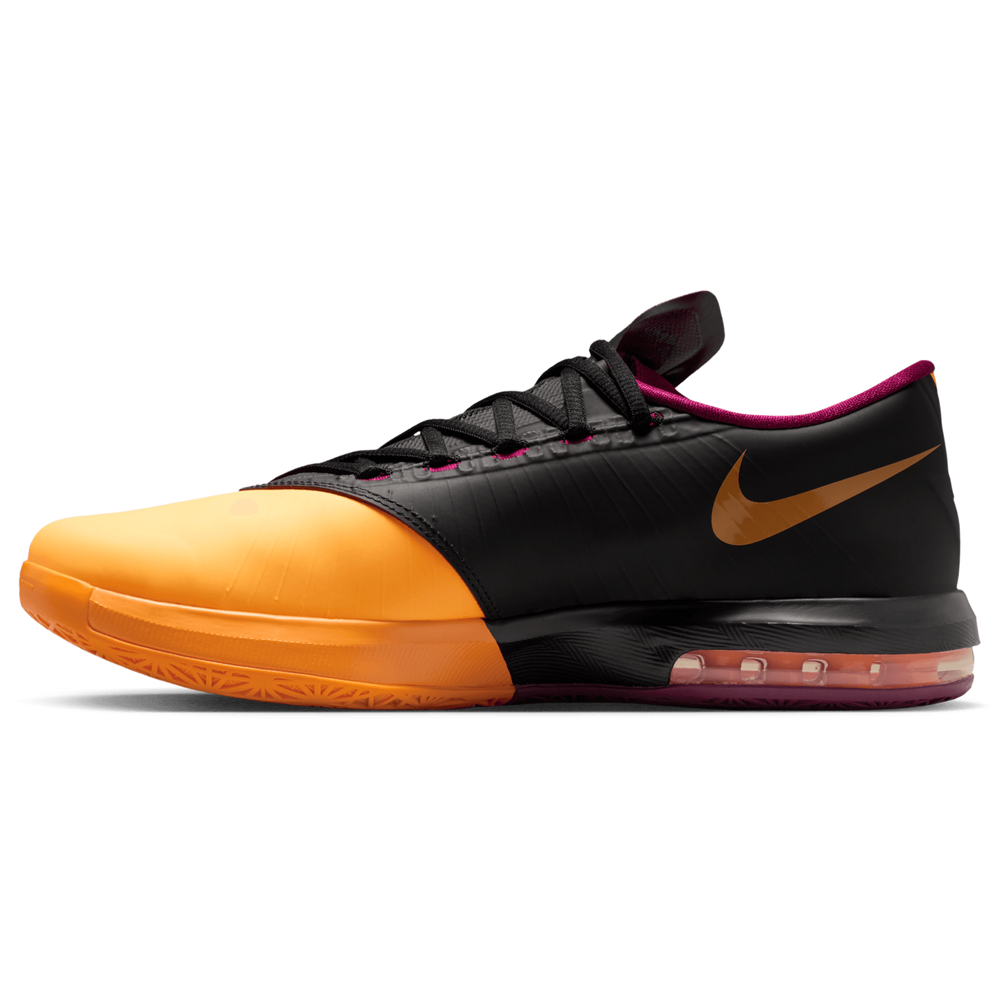 Nike KD VI - Men's - Laser Orange/Raspberry Red/Black