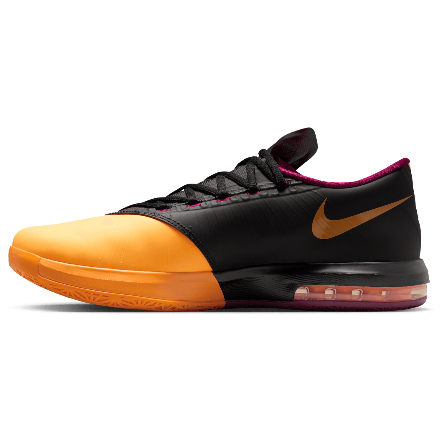 Nike KD VI - Men's - Laser Orange/Raspberry Red/Black