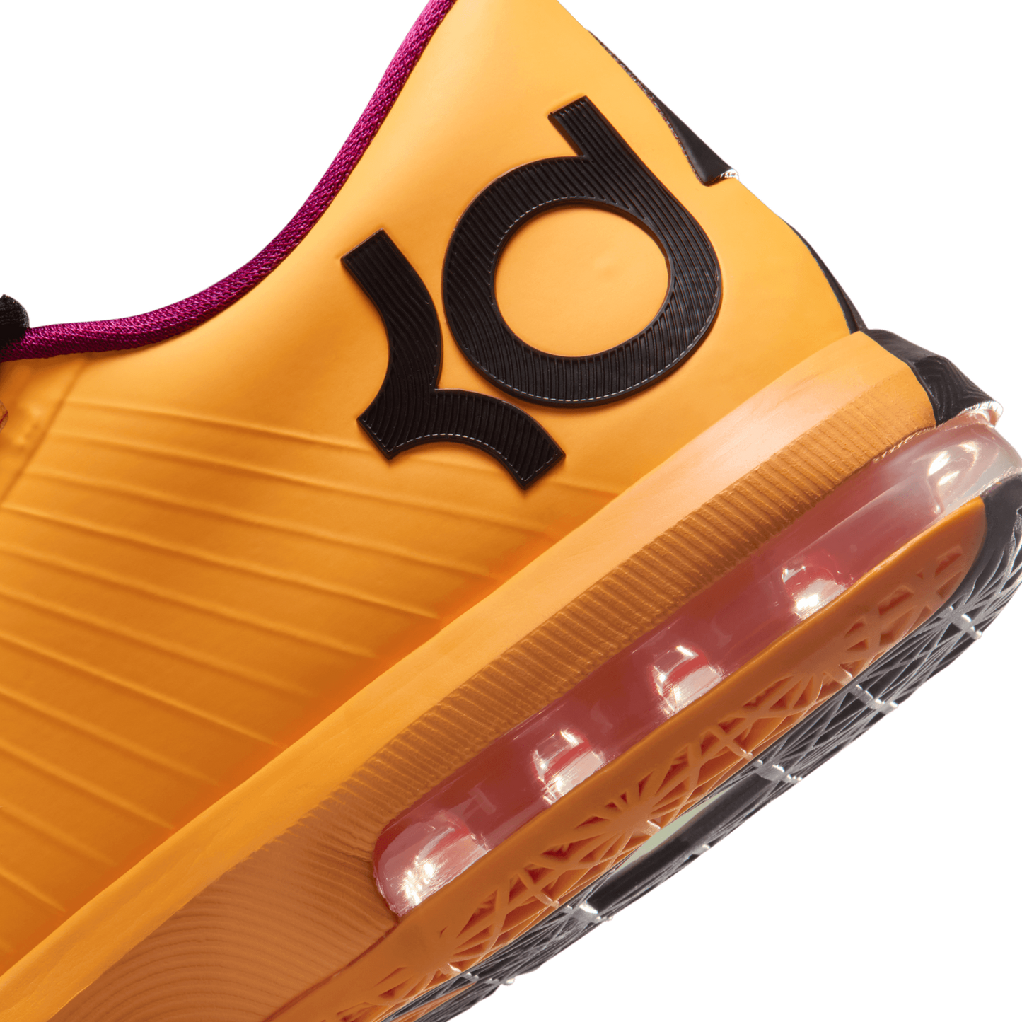 Nike KD VI - Men's - Laser Orange/Raspberry Red/Black