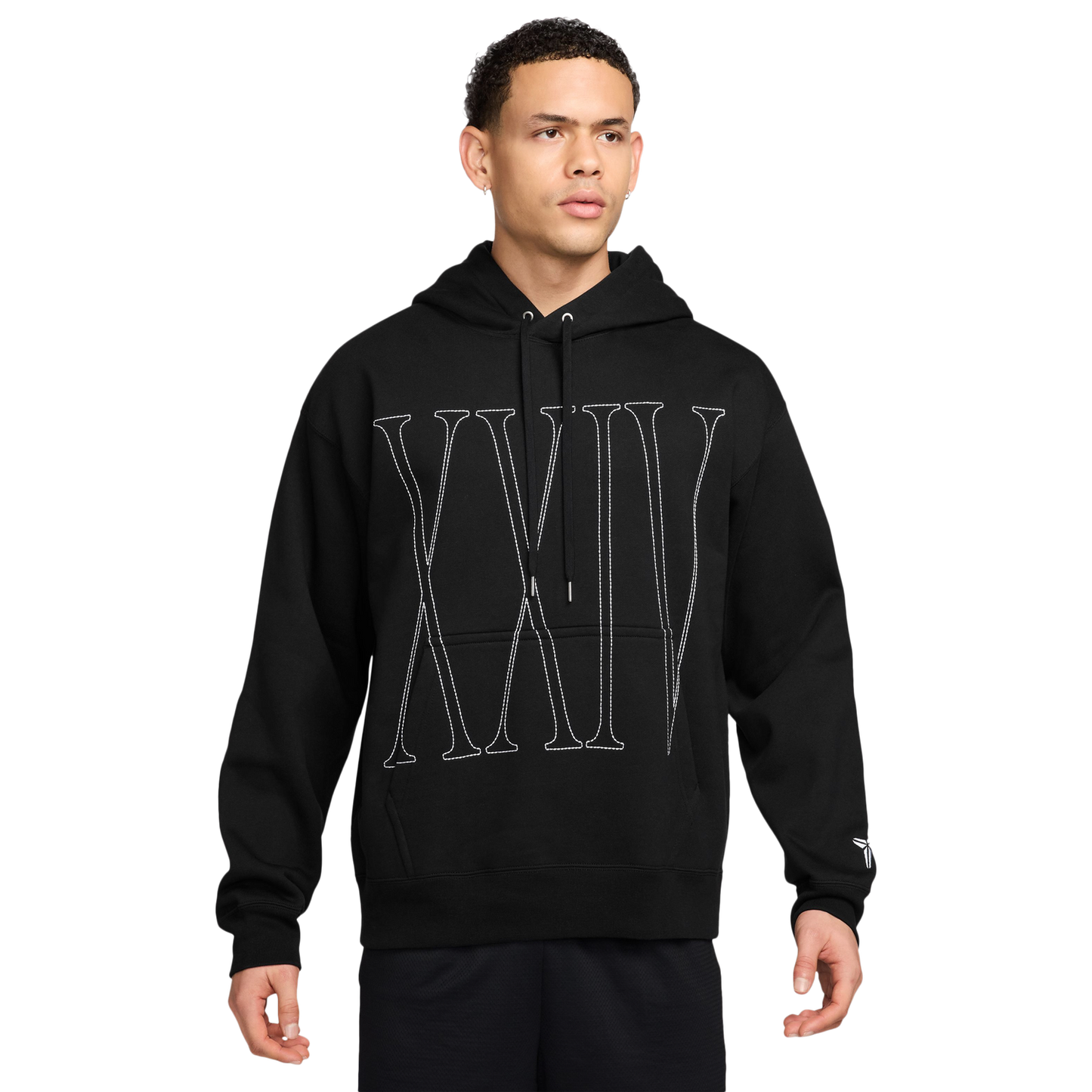 Nike Kobe Pullover Hoodie - Men's - Black/White