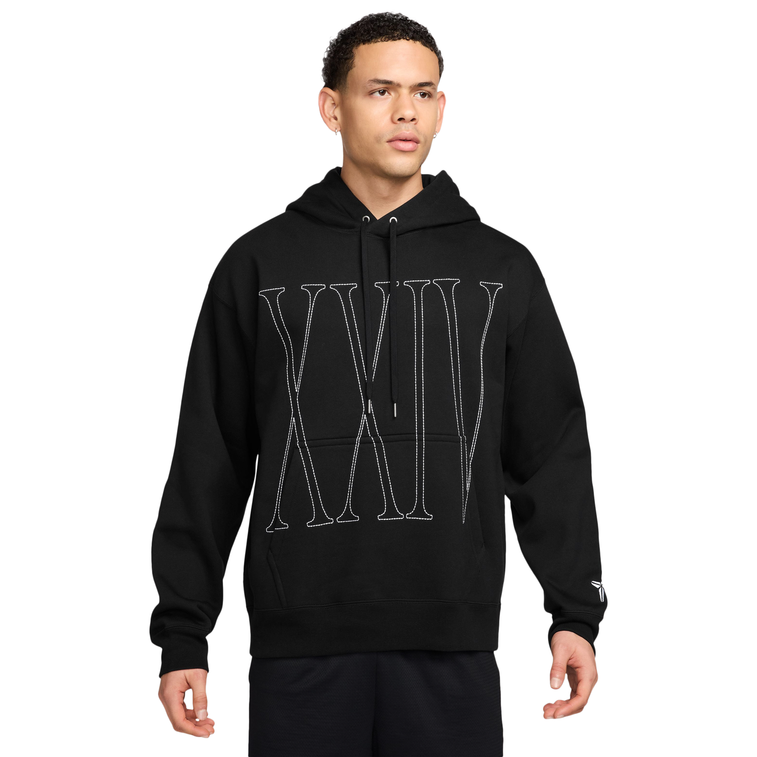 Nike Kobe Pullover Hoodie - Men's - Black/White