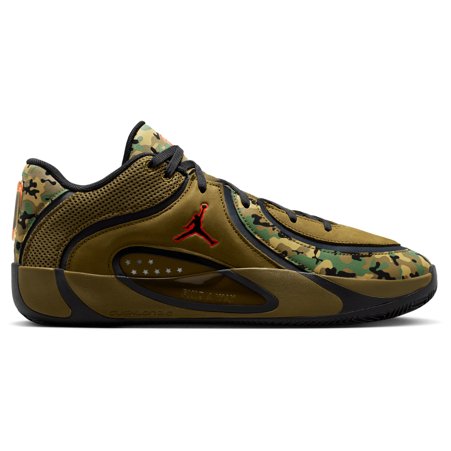 Jordan Tatum 4 ASW - Men's - Black/Infrared/Moss Green