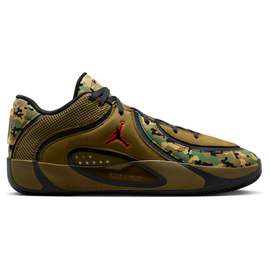 Jordan Tatum 4 ASW - Men's - Black/Infrared/Moss Green