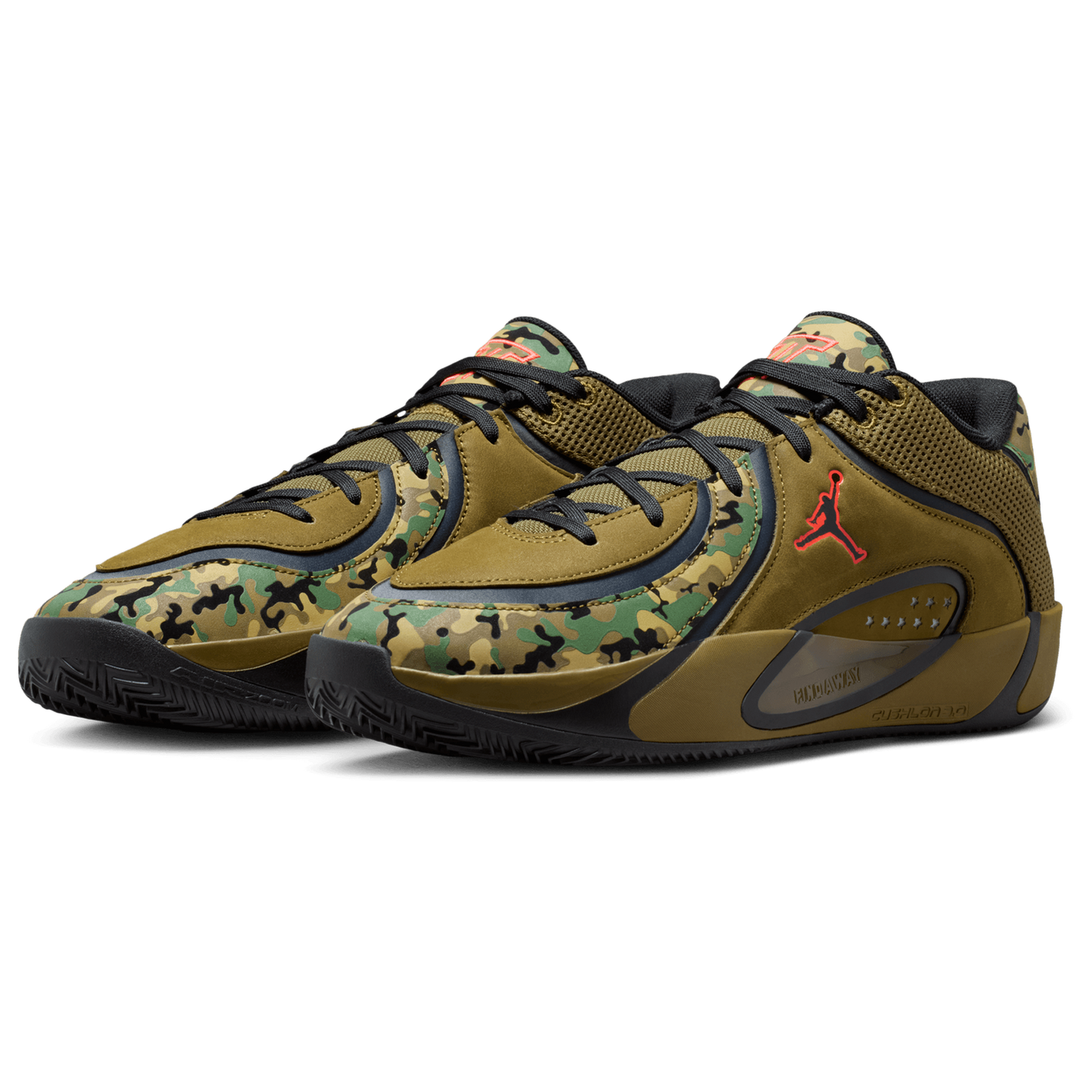 Jordan Tatum 4 ASW - Men's - Black/Infrared/Moss Green