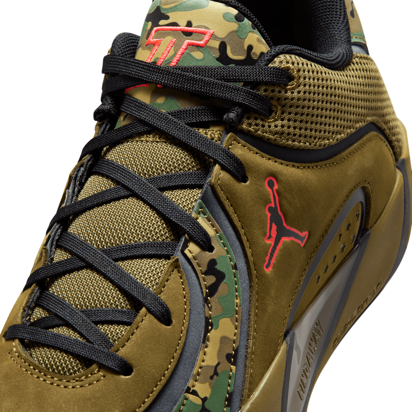 Jordan Tatum 4 ASW - Men's - Black/Infrared/Moss Green