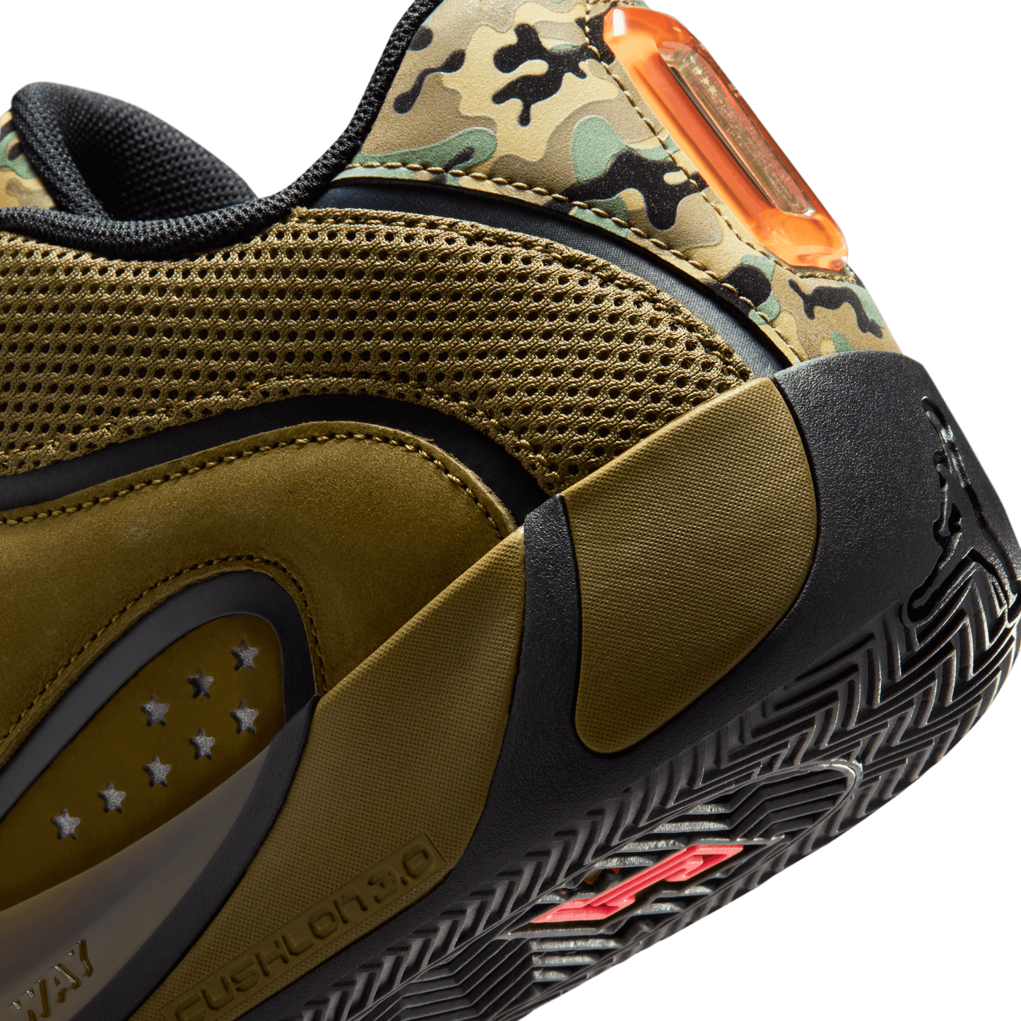 Jordan Tatum 4 ASW - Men's - Black/Infrared/Moss Green