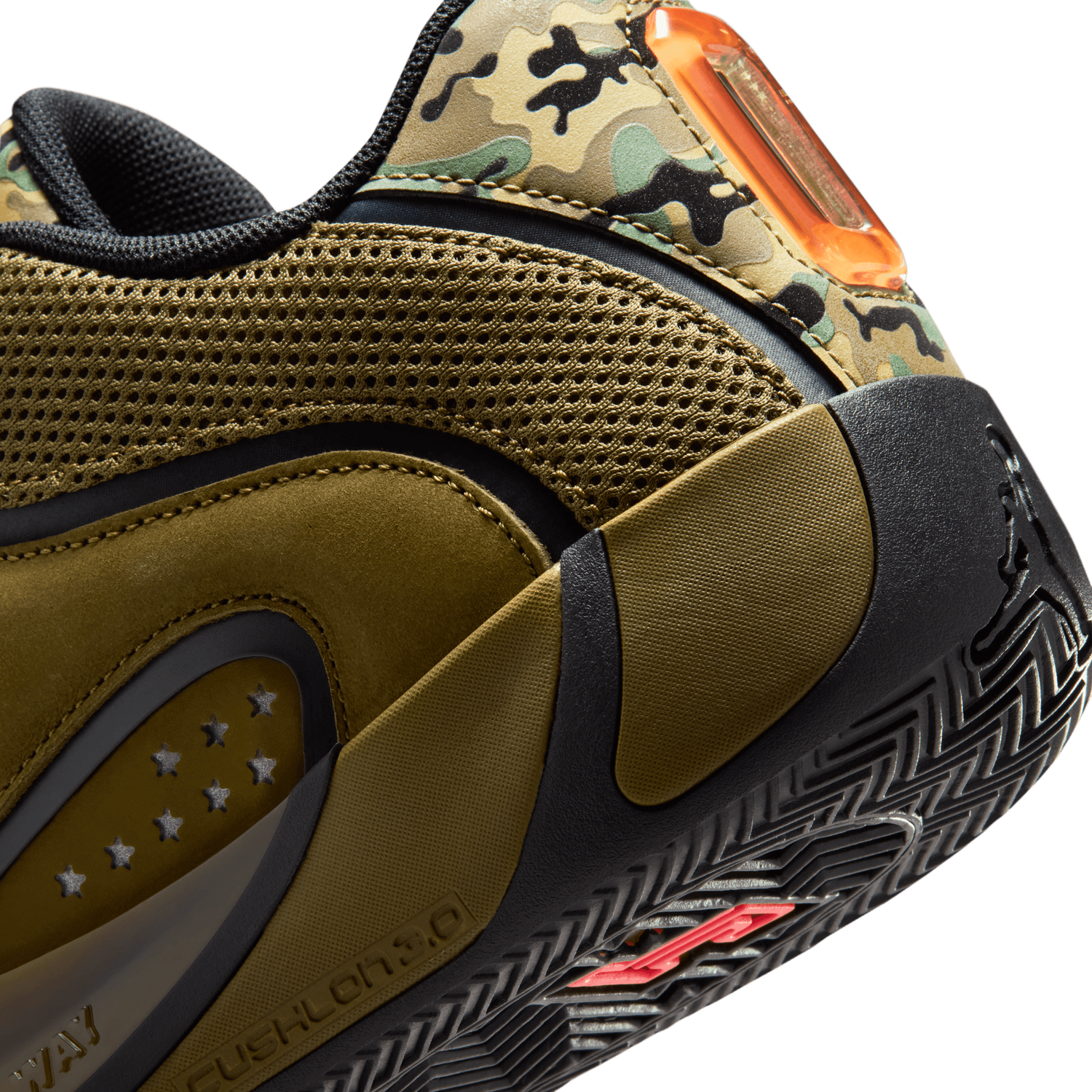 Jordan Tatum 4 ASW - Men's - Black/Infrared/Moss Green