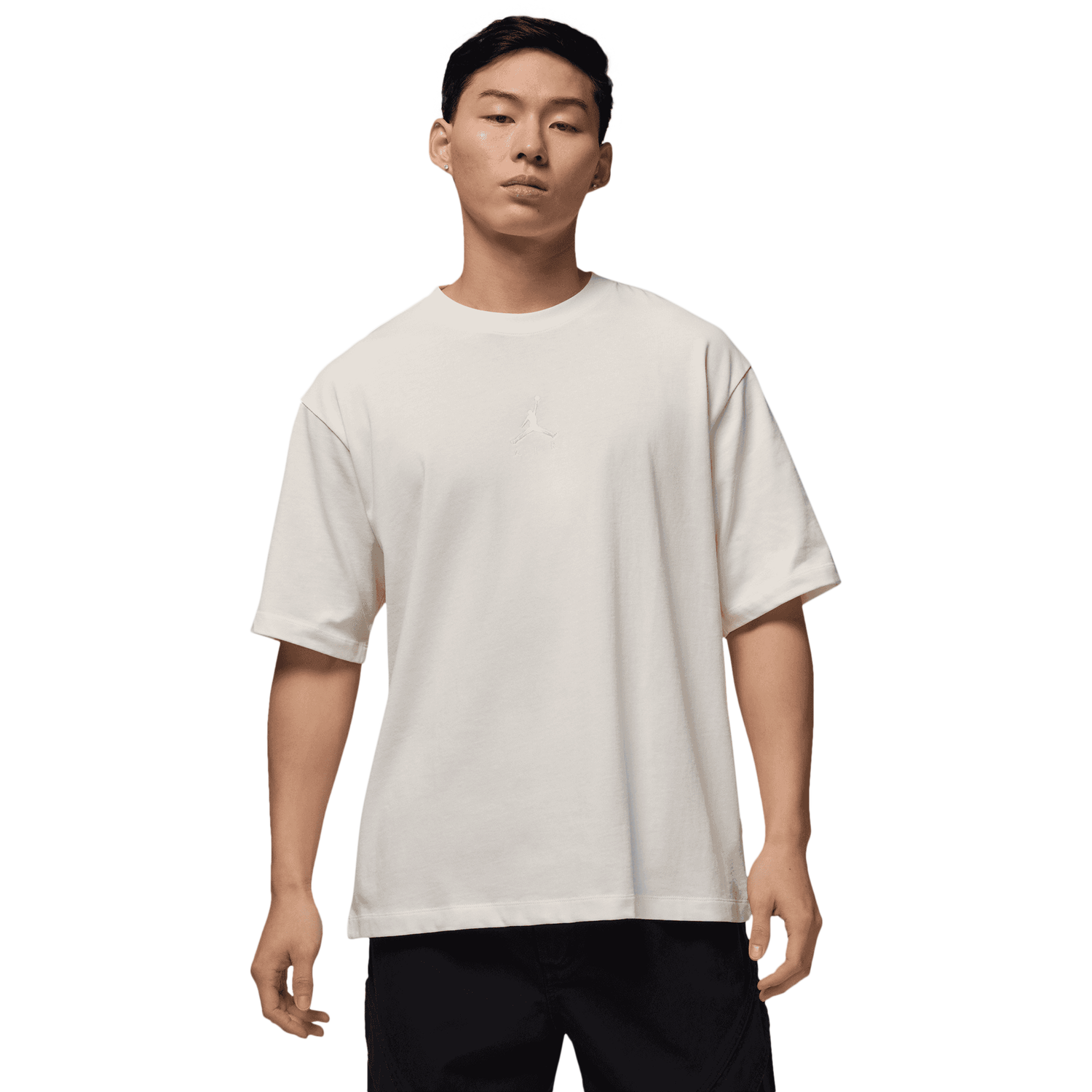 Jordan Brooklyn Oversized T-Shirt - Men's - Tan/Sail