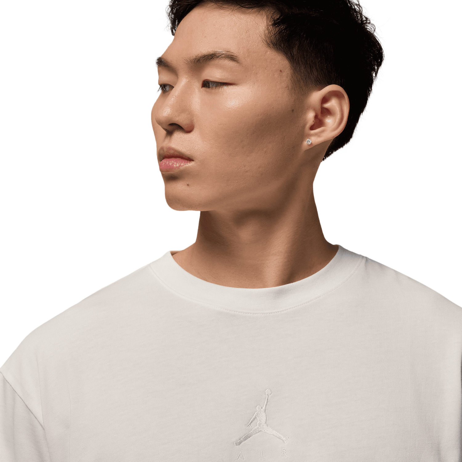 Jordan Brooklyn Oversized T-Shirt - Men's - Tan/Sail