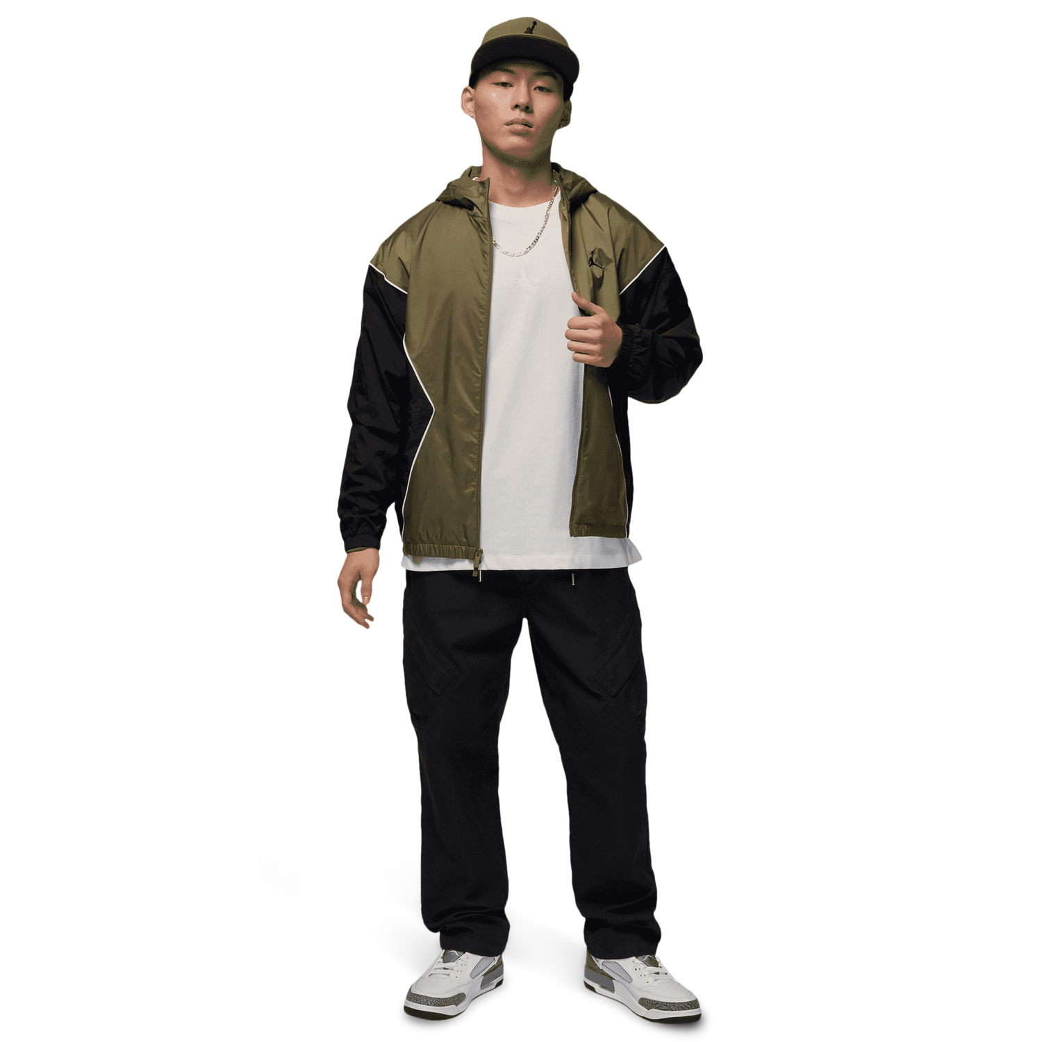Jordan Brooklyn Oversized T-Shirt - Men's - Tan/Sail
