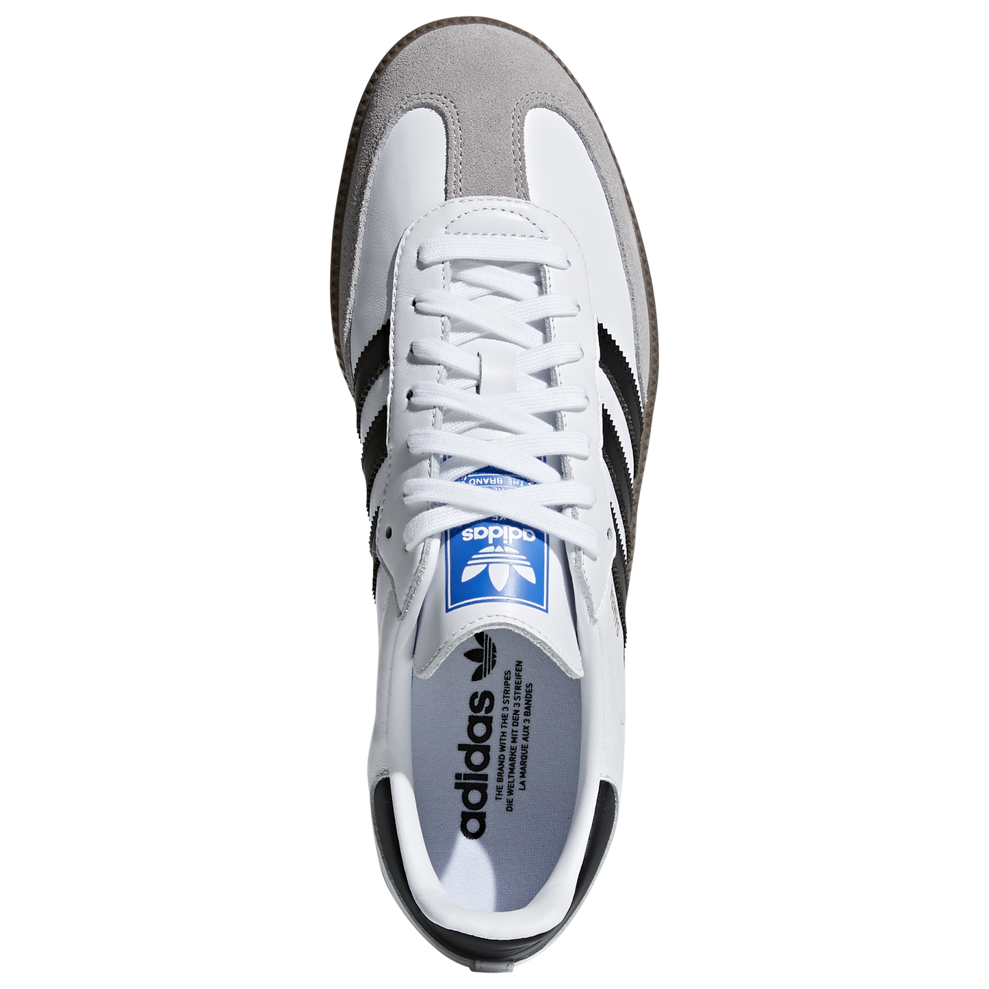 adidas Originals Samba - Men's - Clear Granite/Cloud White/Core Black