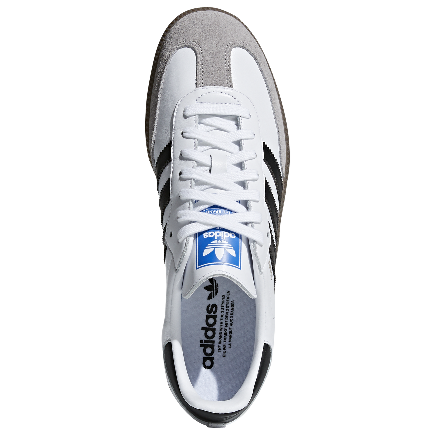 adidas Originals Samba - Men's - Clear Granite/Cloud White/Core Black