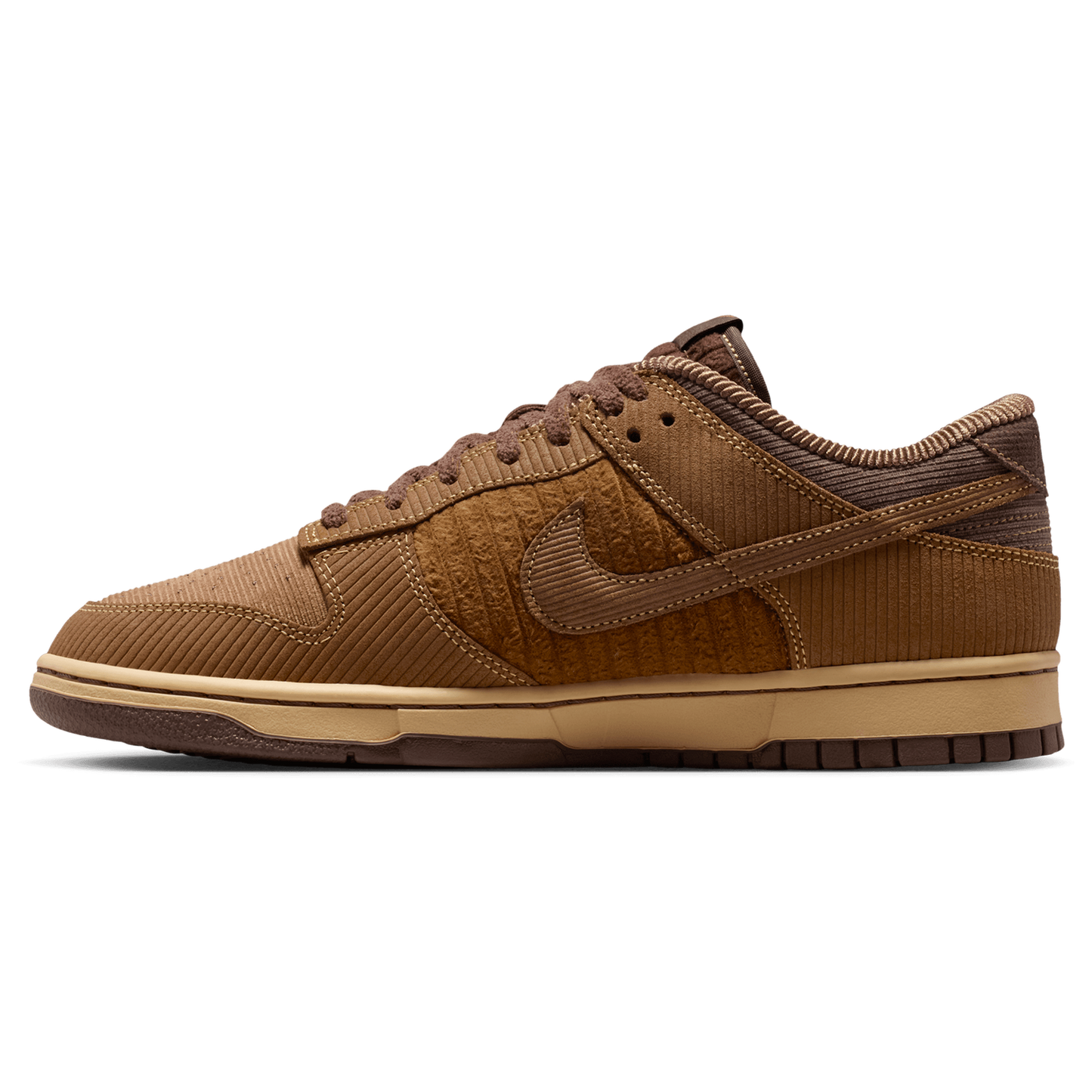 Nike Dunk Low Retro Premium - Men's - Light British Tan/Light Chocolate