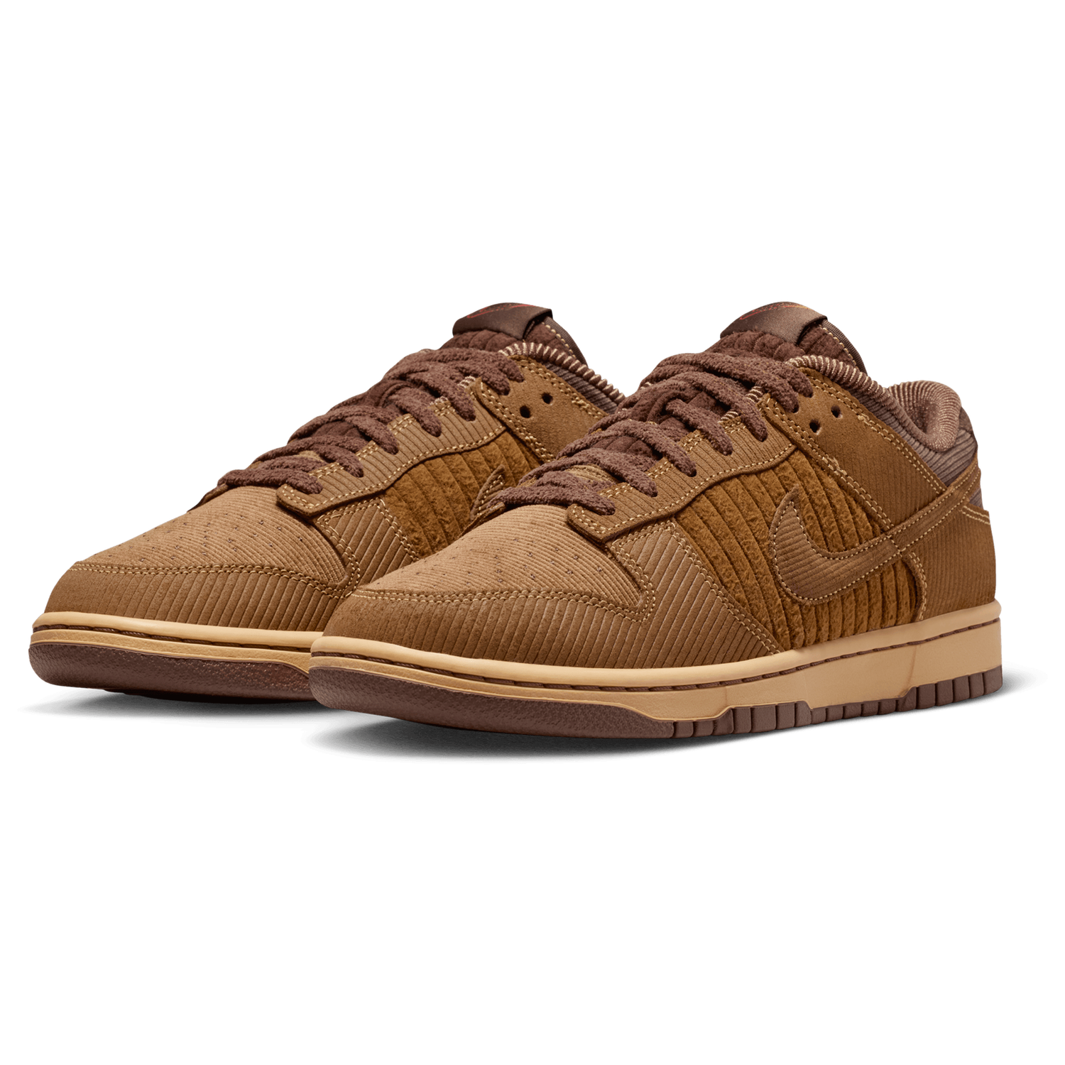 Nike Dunk Low Retro Premium - Men's - Light British Tan/Light Chocolate