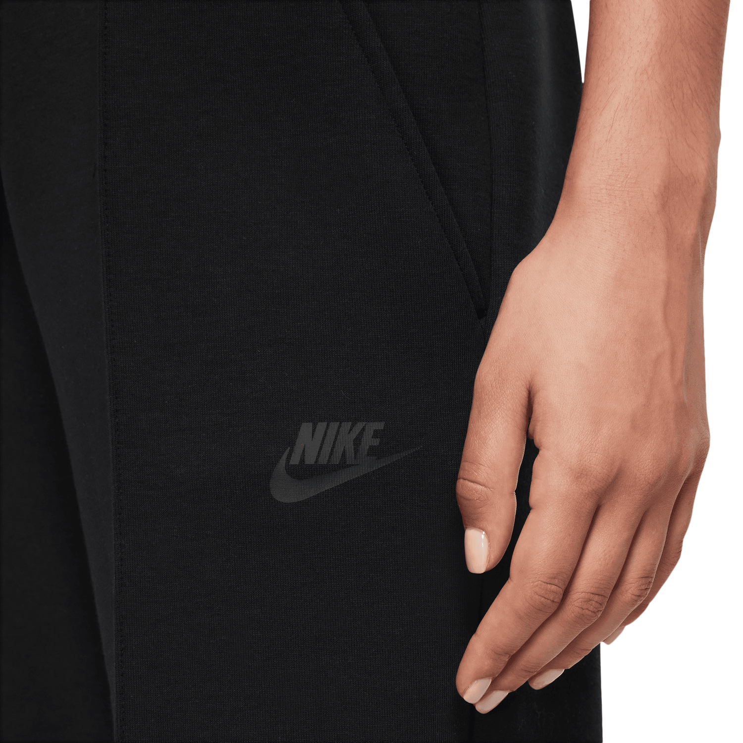 Nike NSW Tech Fleece MR Joggers - Women's - Black/Black