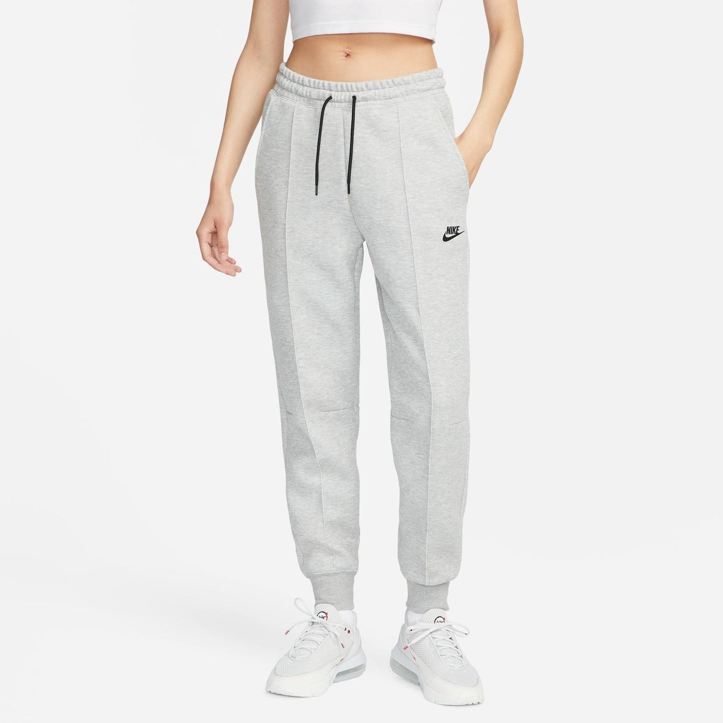Nike NSW Tech Fleece MR Joggers - Women's - Black/Grey