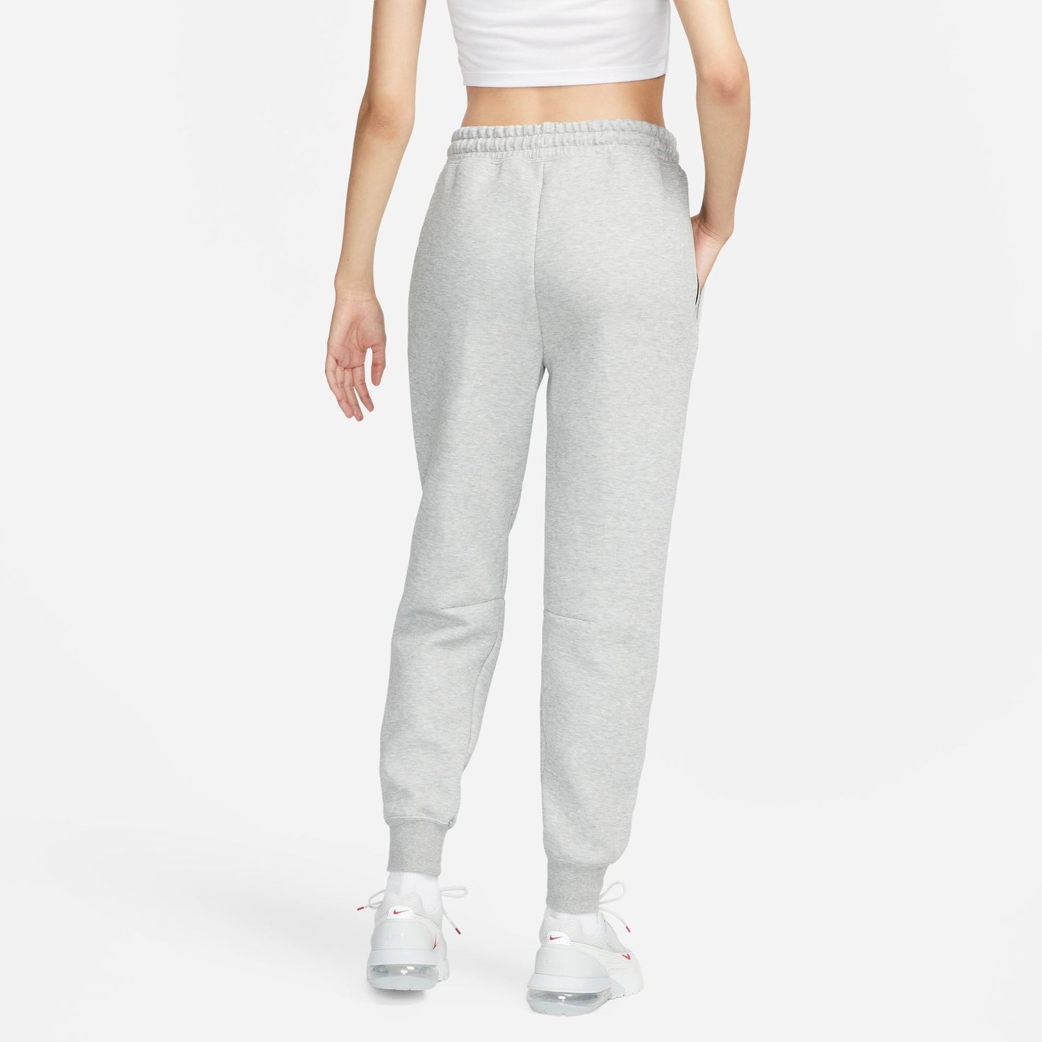Nike NSW Tech Fleece MR Joggers - Women's - Black/Grey