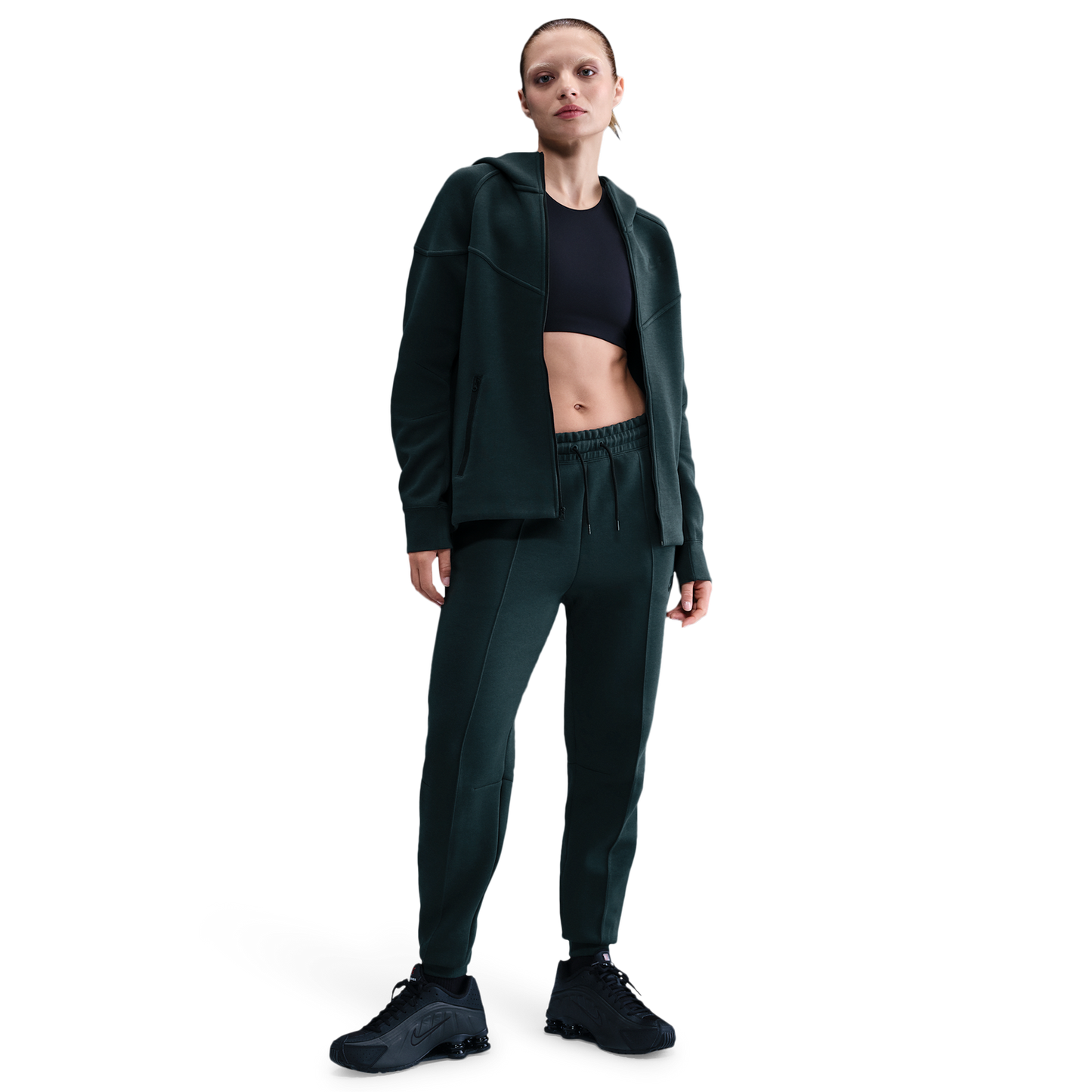 Nike NSW Tech Fleece MR Joggers - Women's - Seaweed/Black